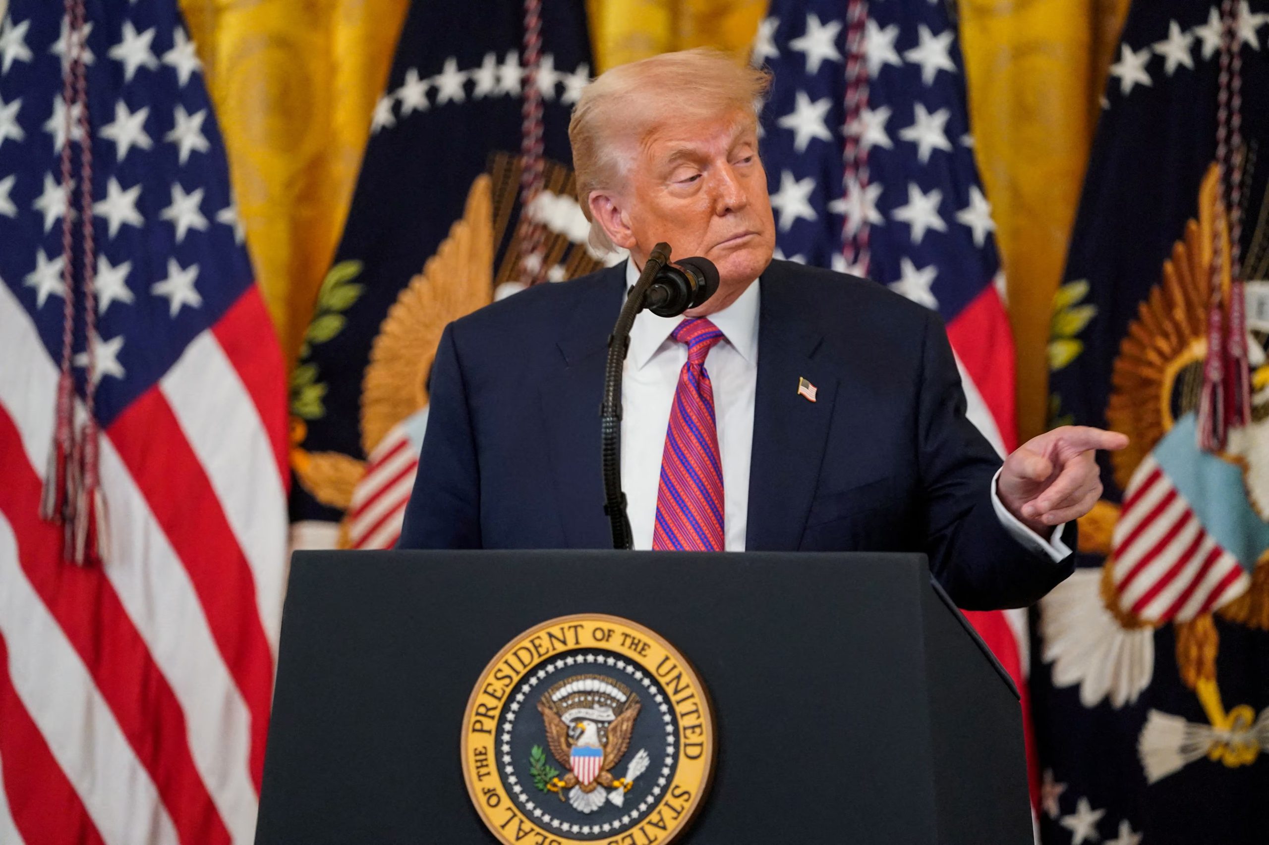 El presidente de Estados Unidos, Donald Trump (REUTERS/Nathan Howard/Archivo)