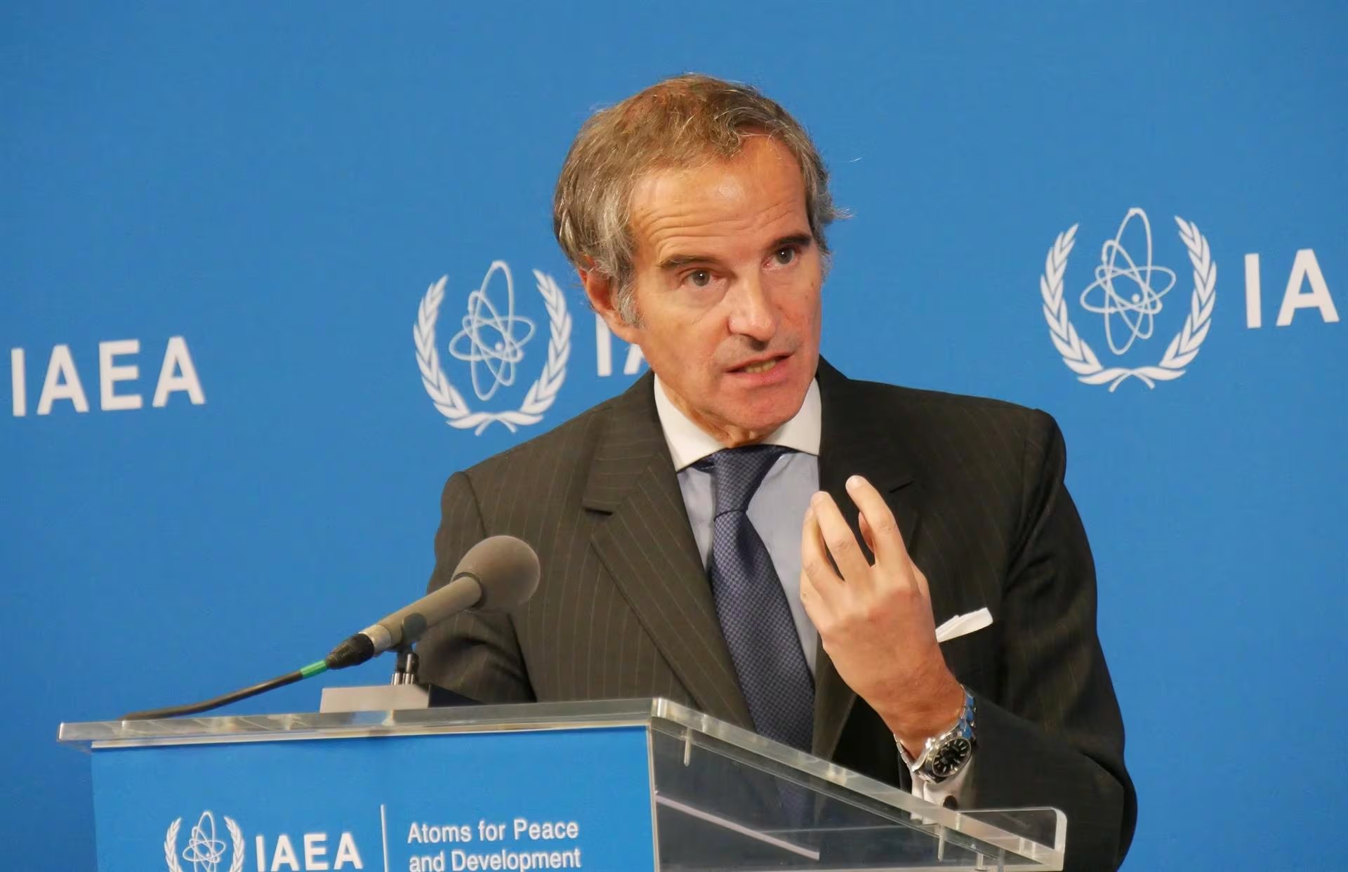 Rafael Grossi, director general del OIEA