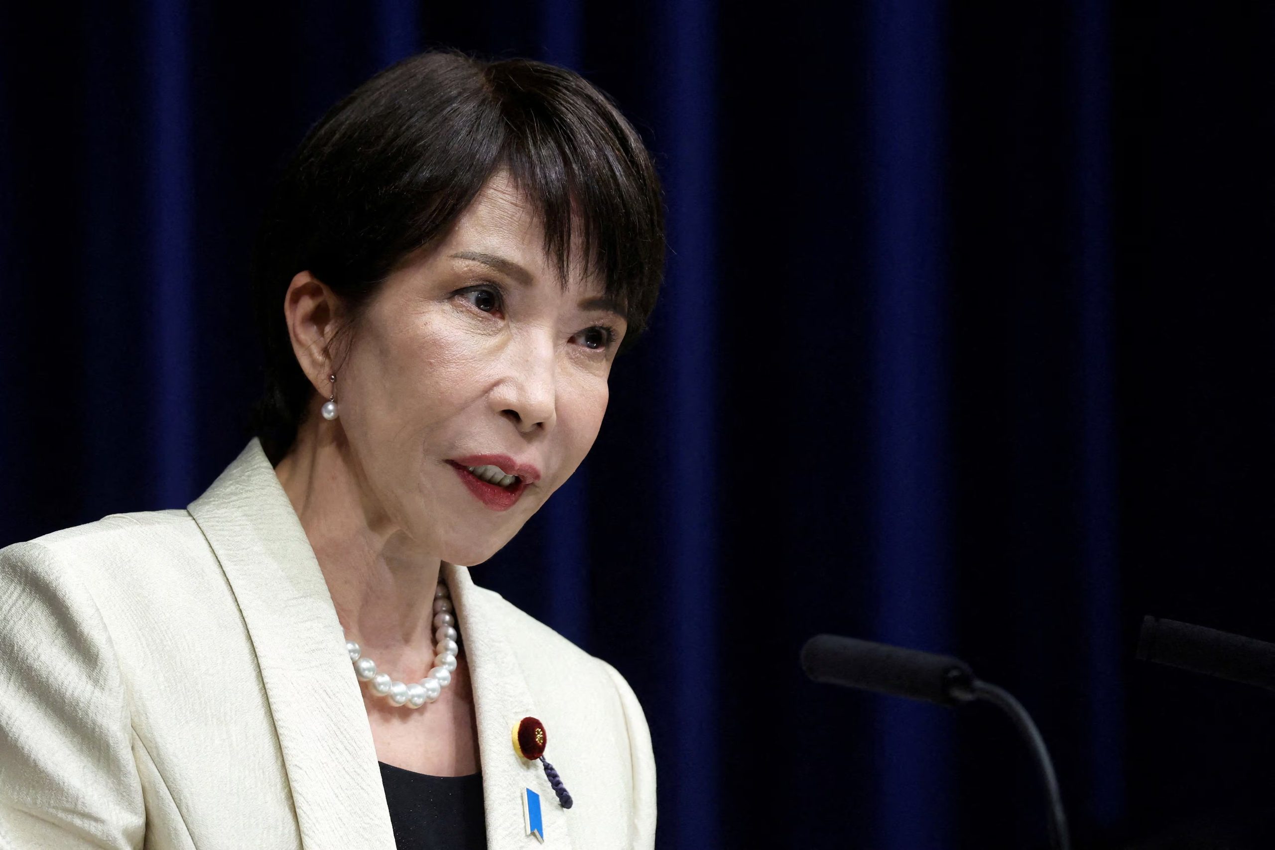 Sanae Takaichi, primera ministra de Japón (REUTERS)