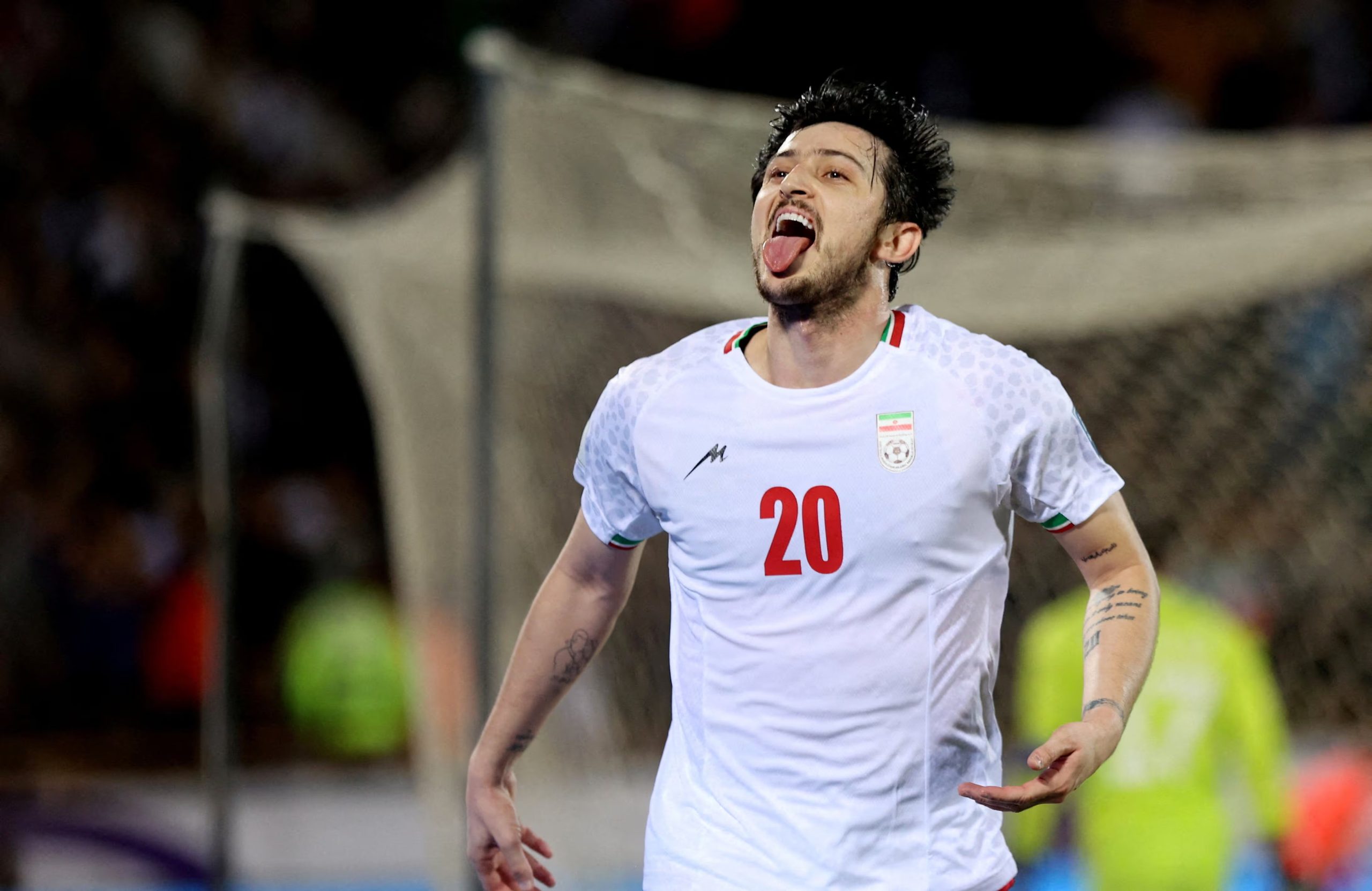 Sardar Azmoun (Majid Asgaripour/WANA (West Asia News Agency) vía REUTERS)
