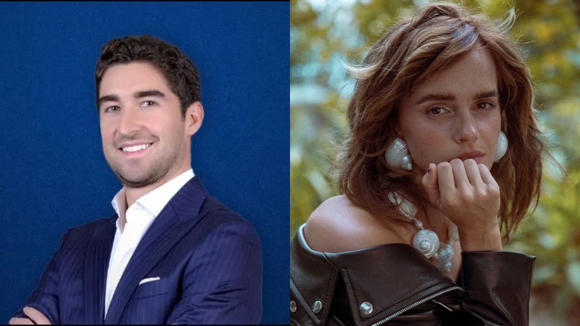 Emma Watson y Gonzalo Hevia Baillères encendieron especulaciones sobre una relación. (Redes sociales)