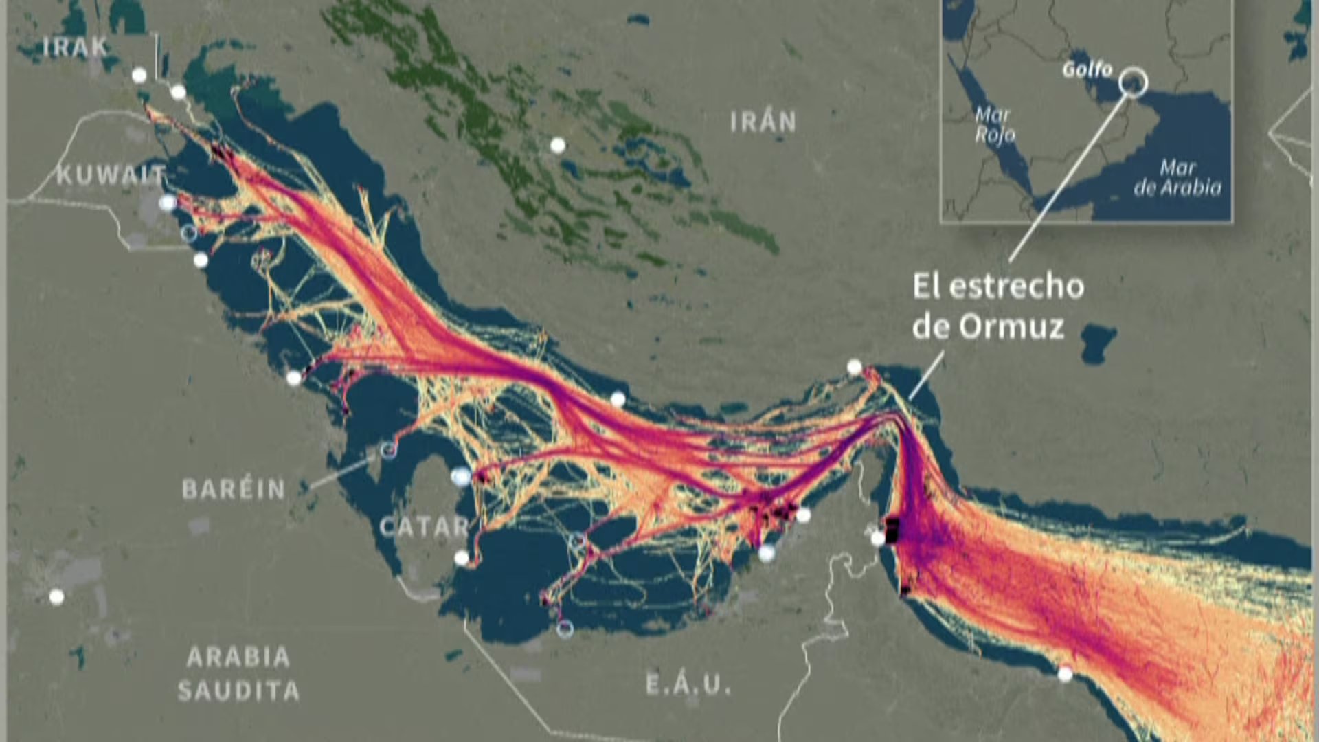 Irán afirma controlar el estrecho de Ormuz, clave para el tránsito de hidrocarburos