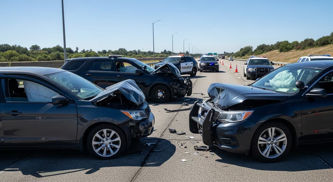 El acceso a múltiples comandos digitales dentro del auto genera nuevas formas de distracción y reduce la capacidad de respuesta ante imprevistos (Imagen Ilustrativa Infobae)