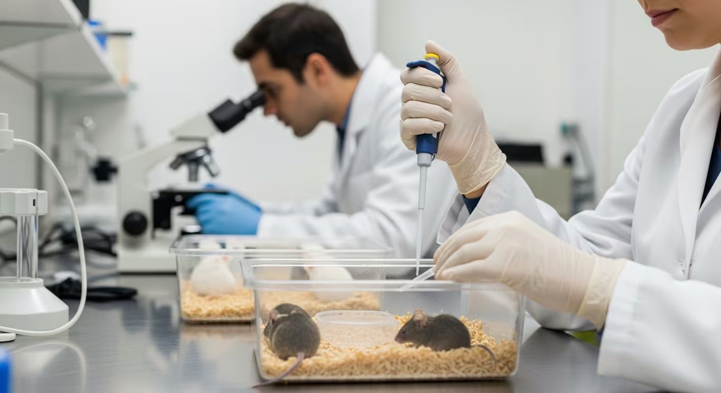 Administrar dosis bajas de penicilina a ratones jóvenes afecta gravemente la población de bacterias intestinales beneficiosas (Imagen Ilustrativa Infobae)