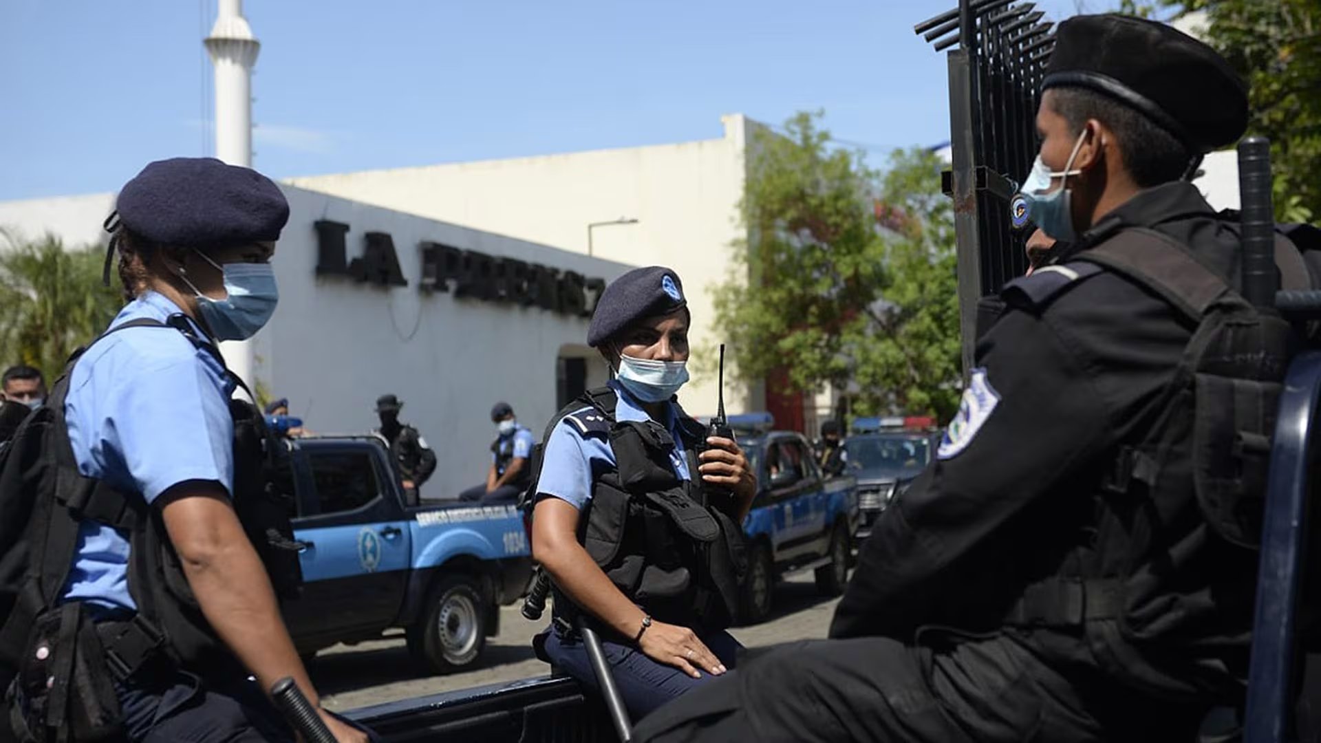 El 13 de agosto de 2021, la dictadura de Nicaragua decidió tomarse militarmente las instalaciones del diario (Foto archivo)