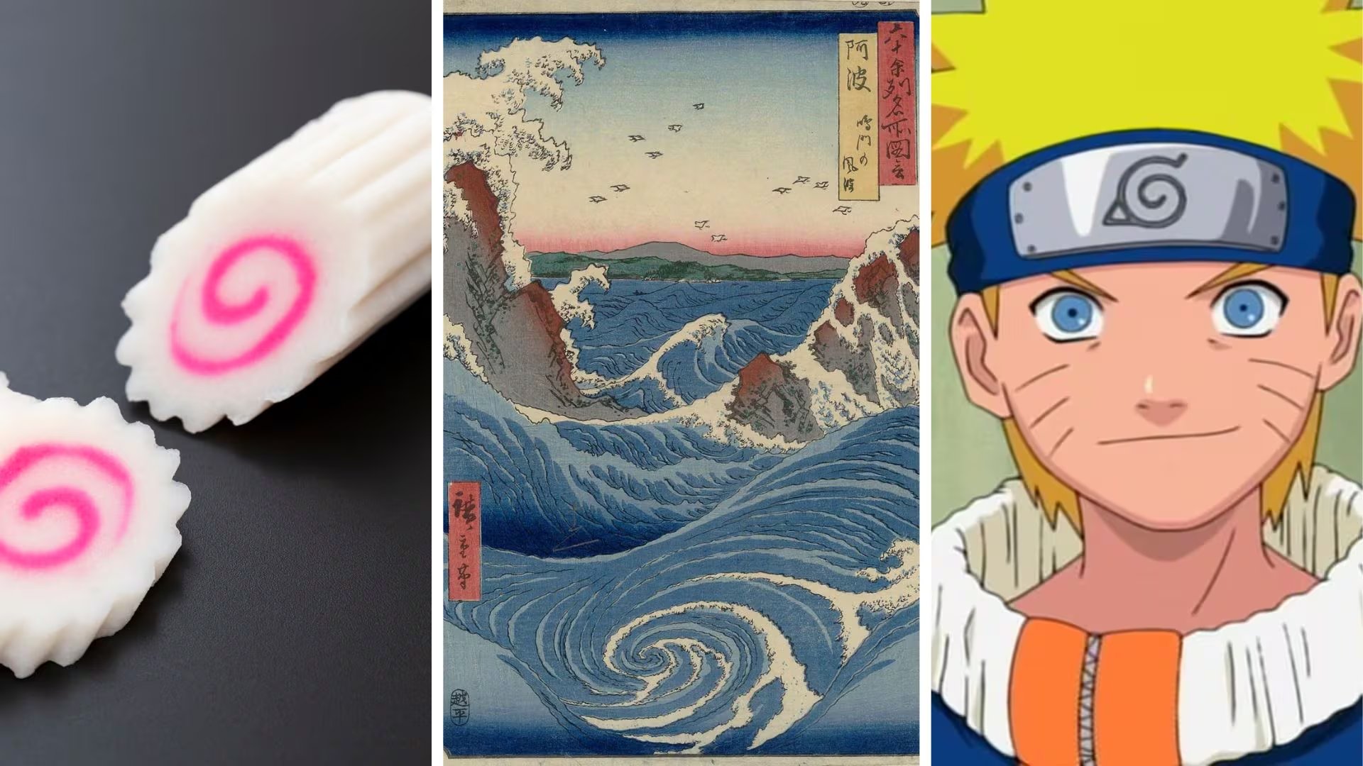 La cultura nipona se nutre del estrecho de Naruto (Montaje Infobae)