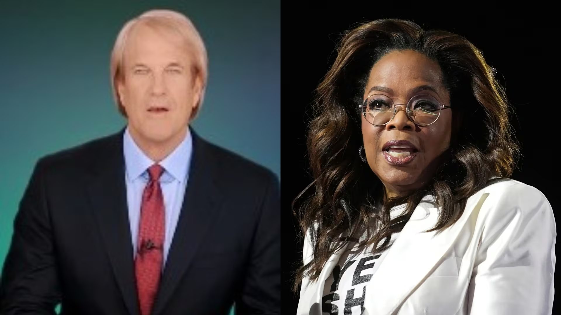John Tesh aseguró que algunas personas se incomodaban con su relación con Oprah Winfrey. (Captura de video. AP)
