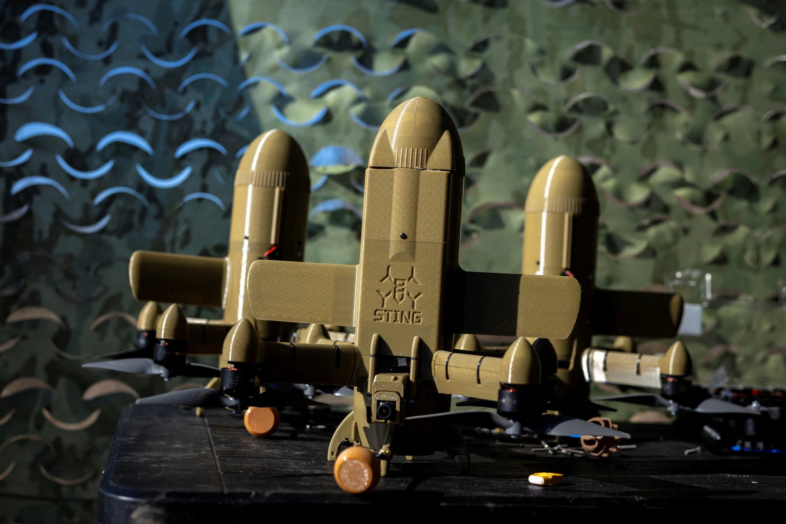 Ucrania colabora con cinco países de Oriente Medio y el Golfo para contrarrestar ataques con drones iraníes tipo Shahed. (REUTERS/Sofiia Gatilova)