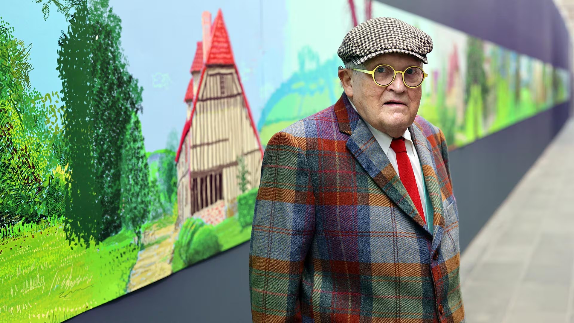 El legado de Hockney cobra relevancia con la reaparición de su obra seminal