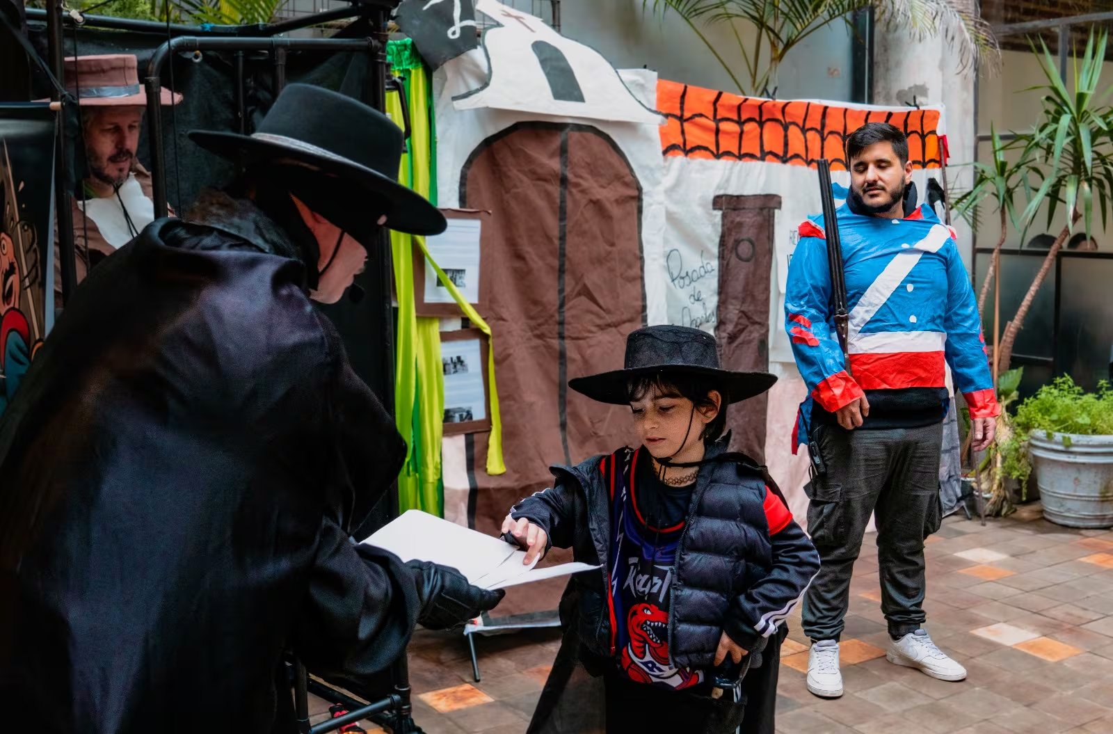 Una de las claves del espectáculo es que los chicos interactúen mucho.