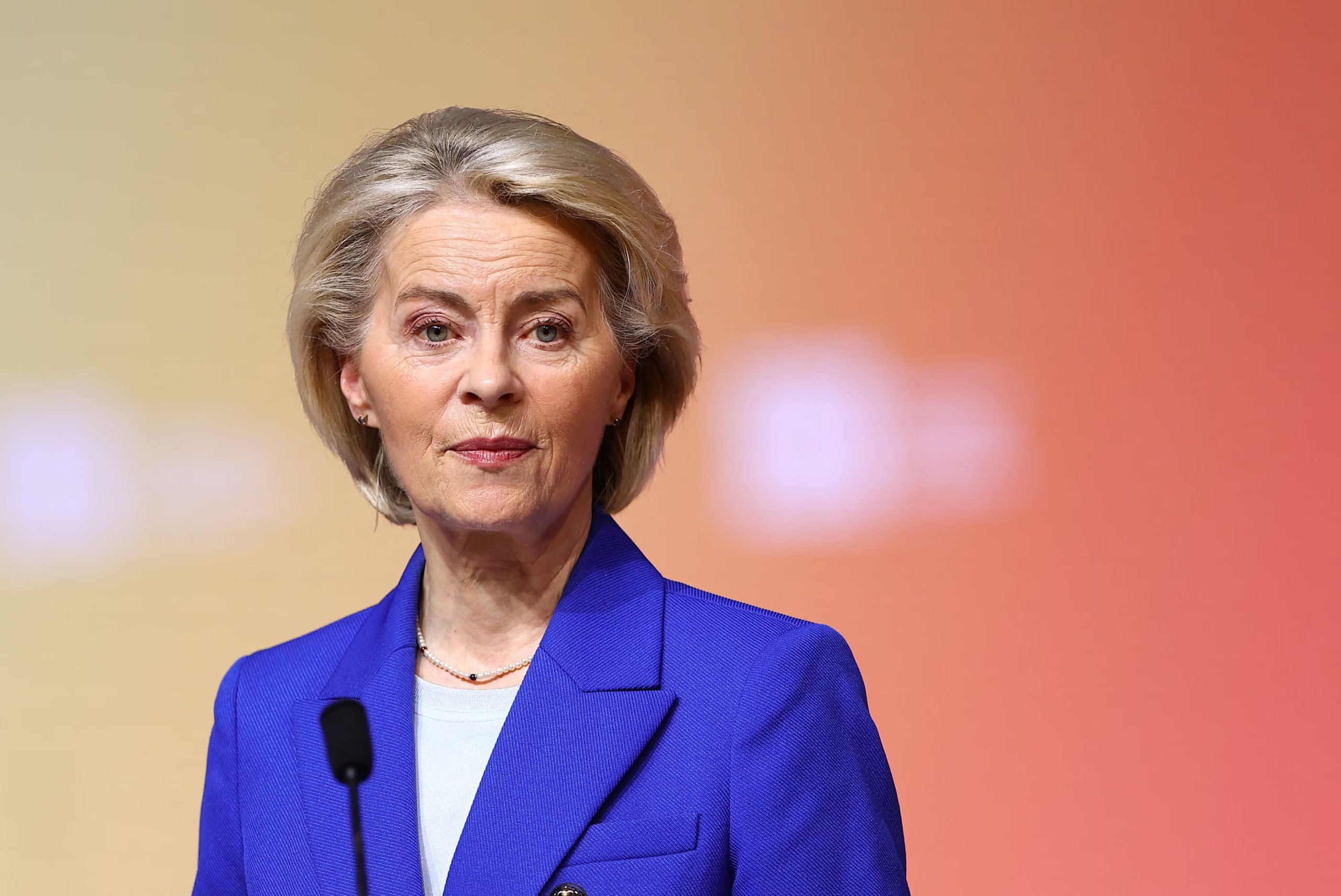 Ursula von der Leyen, presidenta de la Comisión Europea (REUTERS/Abdul Saboor)