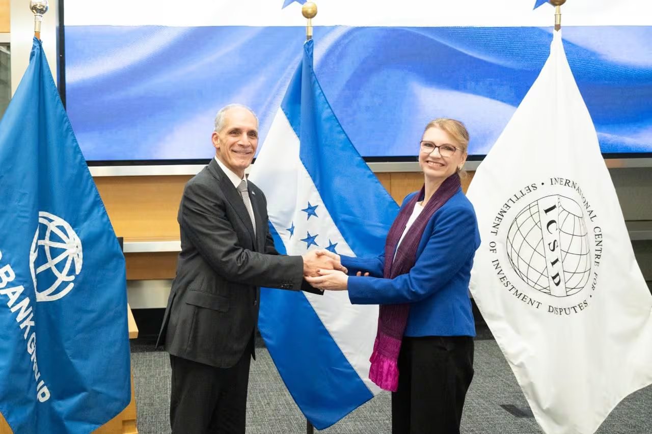 La administración de Nasry Juan Asfura impulsa la reincorporación de Honduras al CIADI tras la salida oficial en agosto de 2024 bajo el mandato anterior