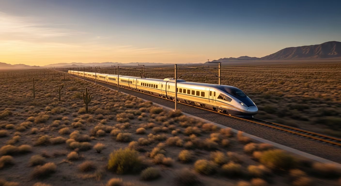 El proyecto apunta a beneficiar a los 50 millones de viajeros que circulan anualmente entre Nevada y el sur de California por la I-15 (Imagen Ilustrativa Infobae)