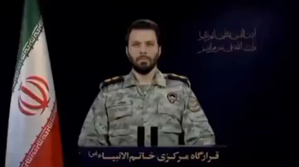 El teniente coronel Ebrahim Zolfaghari, portavoz del Cuartel General Central Khatam Al-Anbiya