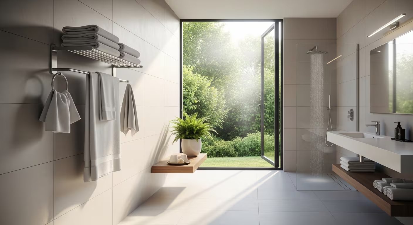 La ventilación adecuada es clave para evitar la acumulación de humedad al secar prendas en interiores (Imagen Ilustrativa Infobae)