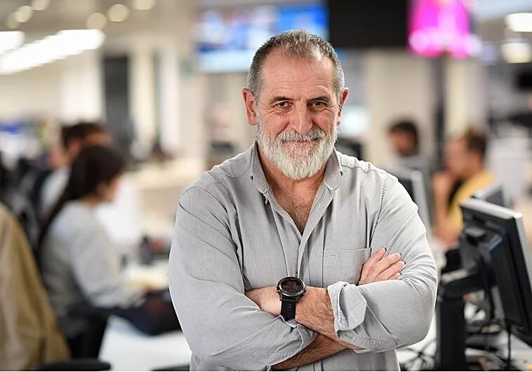 Óscar Beltrán de Otálora, autor de 'Déjame en las sombras'. (Bernardo Corral)