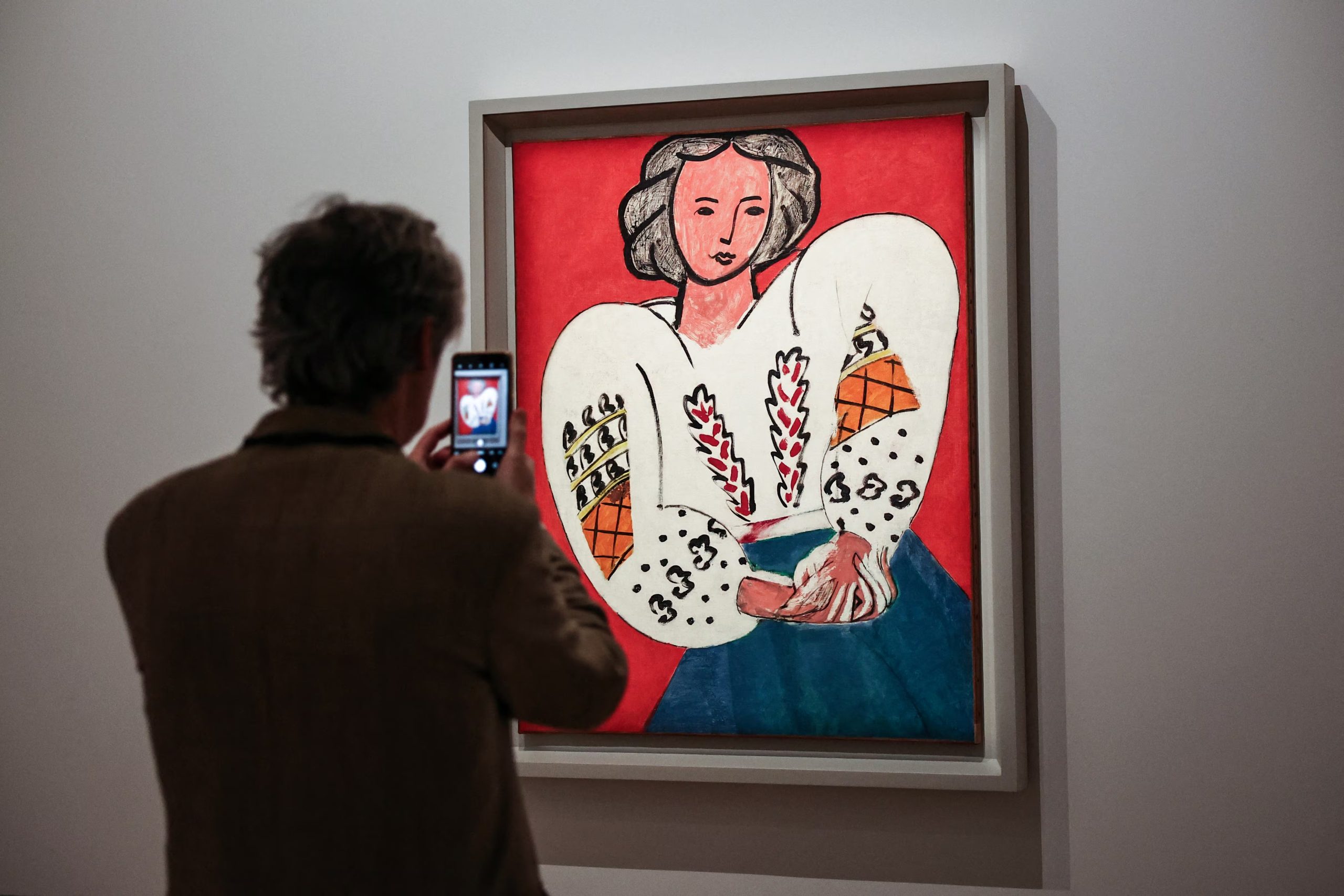 La exposición 'Matisse 1941-1954' reúne 320 obras, incluyendo pinturas, bocetos, gouaches recortados, textiles y vitrales