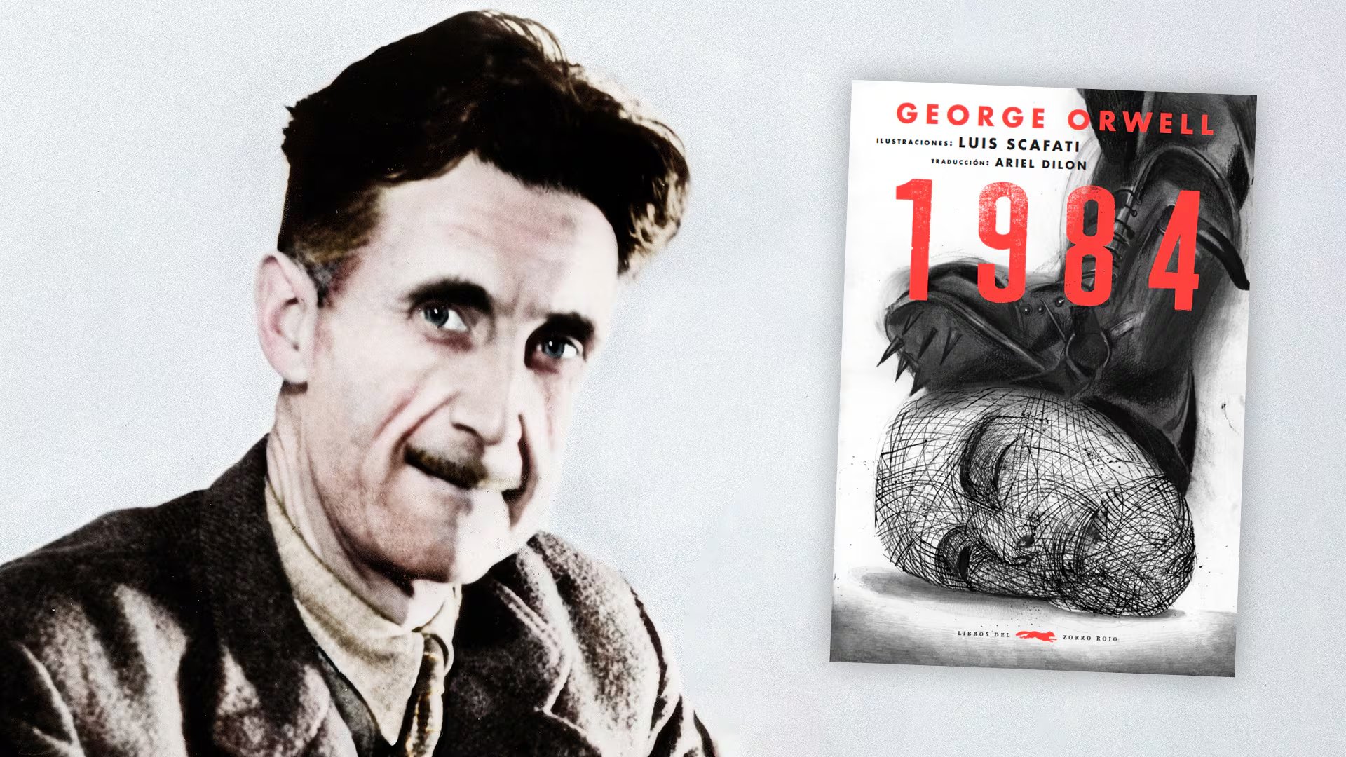 George Orwell y la edición de '1984' de Libros del Zorro Rojo