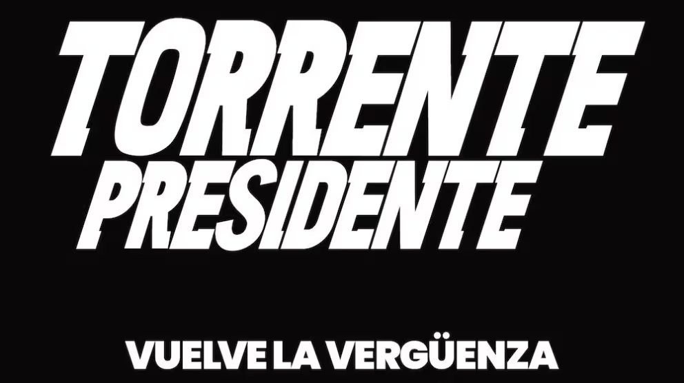 Imagen del póster oficial de 'Torrente presidente'