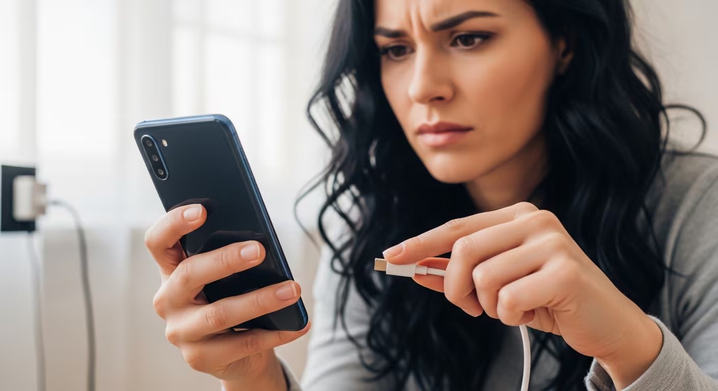 Usar el celular mientras carga, especialmente para juegos o GPS, eleva el riesgo de sobrecalentamiento. (Imagen Ilustrativa Infobae)