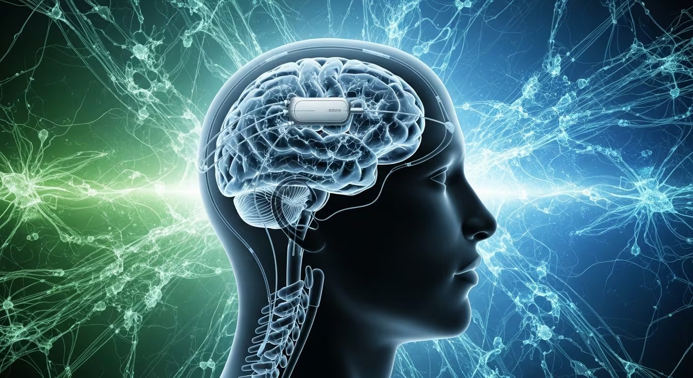 La interfaz cerebro-computadora BCI capta señales neurales y las traduce en comandos digitales para controlar dispositivos y electrodomésticos domésticos (Imagen Ilustrativa Infobae)