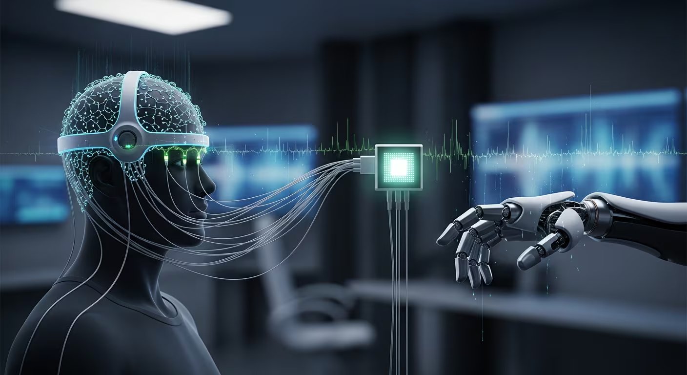 El avance de las BCI plantea desafíos técnicos como eliminar el cableado externo y mejorar la accesibilidad y el diseño ergonómico para usuarios con movilidad reducida (Imagen Ilustrativa Infobae)