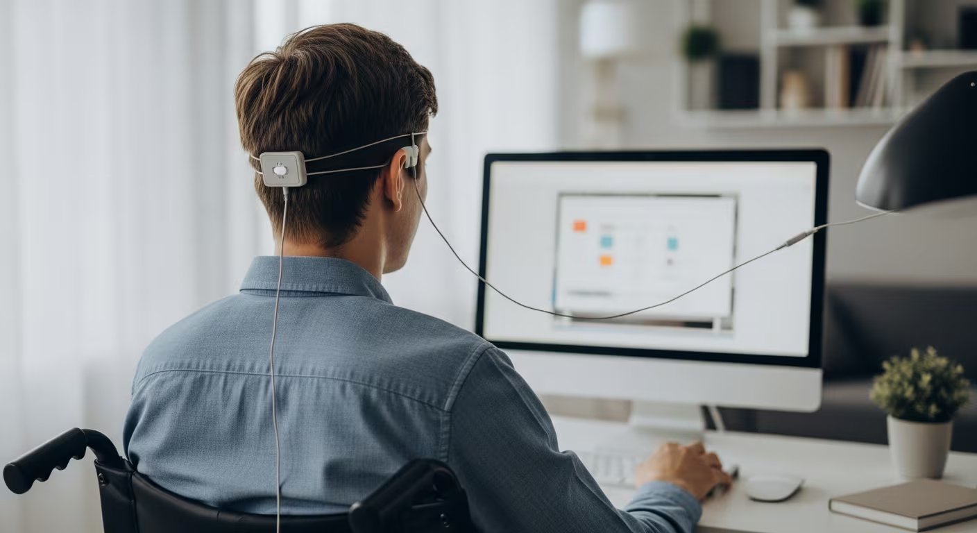 La fatiga mental y la progresión de la ELA limitan el uso cotidiano de la tecnología BCI, que requiere nuevas soluciones para optimizar la autonomía del usuario (Imagen Ilustrativa Infobae)