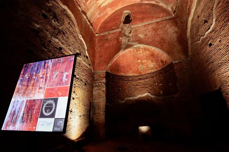Las exploraciones en túneles y sótanos permiten reconstruir periodos poco conocidos, con hallazgos que van desde templos imperiales hasta viviendas cotidianas distribuidas en múltiples niveles bajo la urbe. REUTERS/Remo Casilli