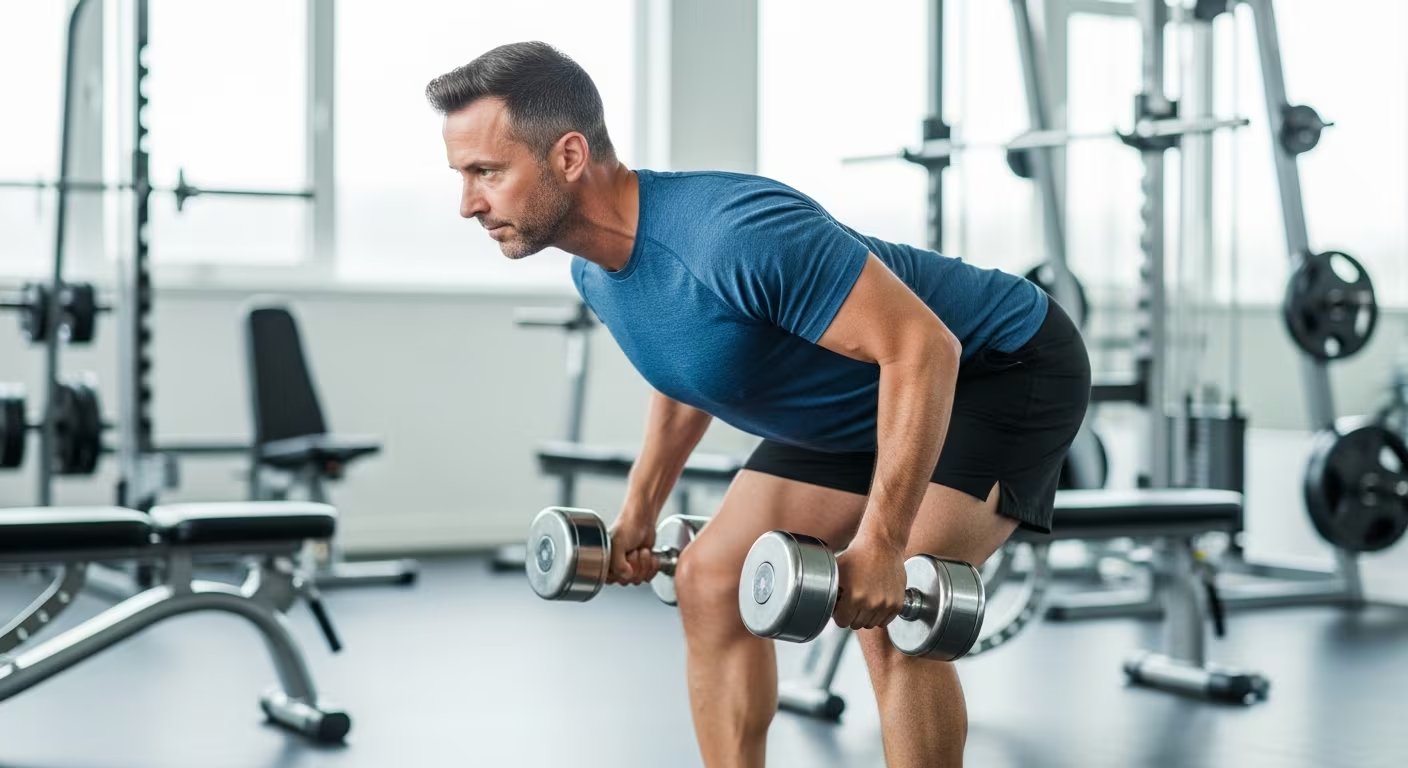 Realizar una sola serie por ejercicio, cerca del fallo muscular, genera adaptaciones notables en masa muscular y fuerza en principiantes (Imagen Ilustrativa Infobae)