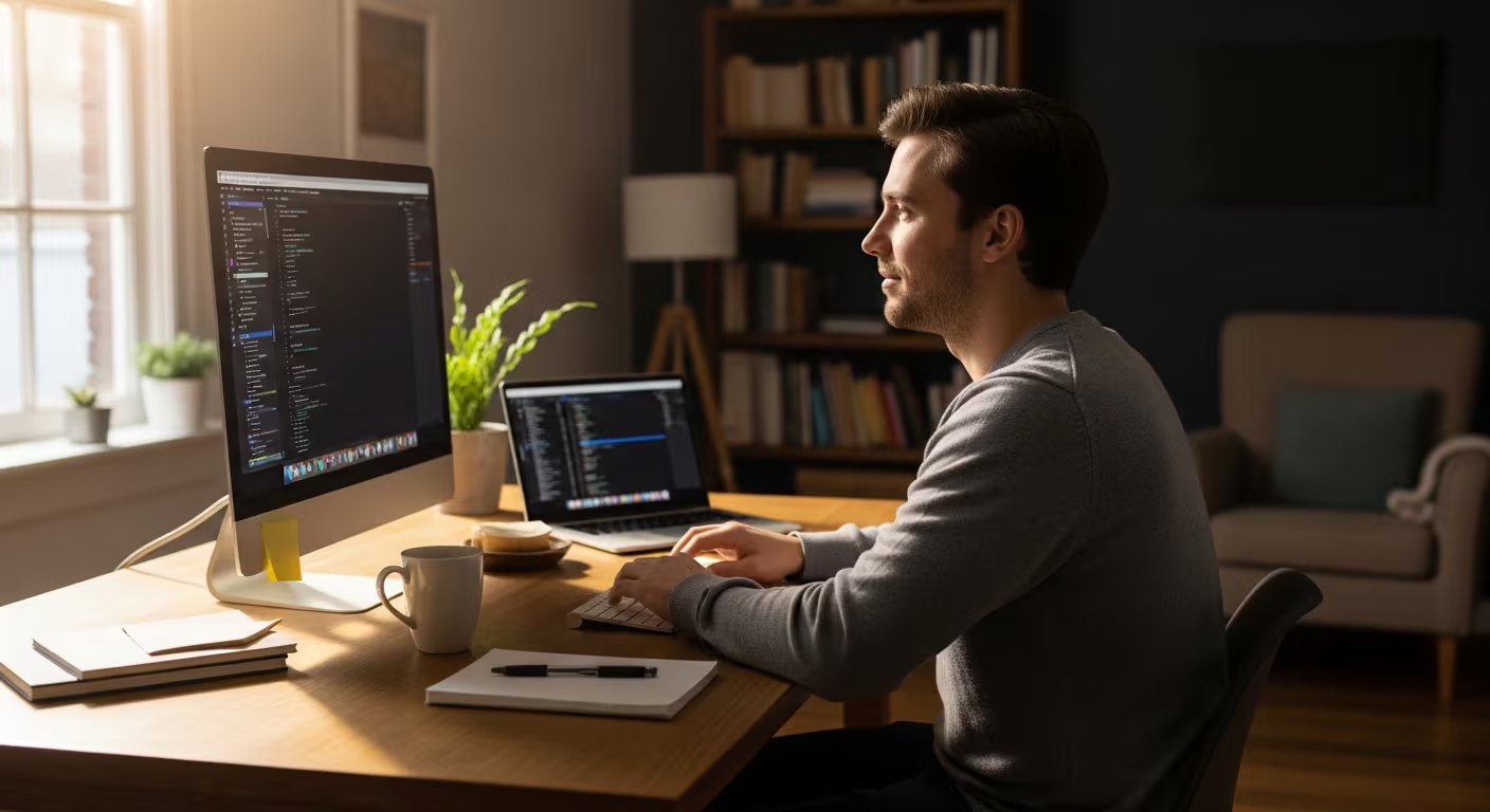 Los programadores encabezan la lista de Anthropic. 
 (Imagen Ilustrativa Infobae)