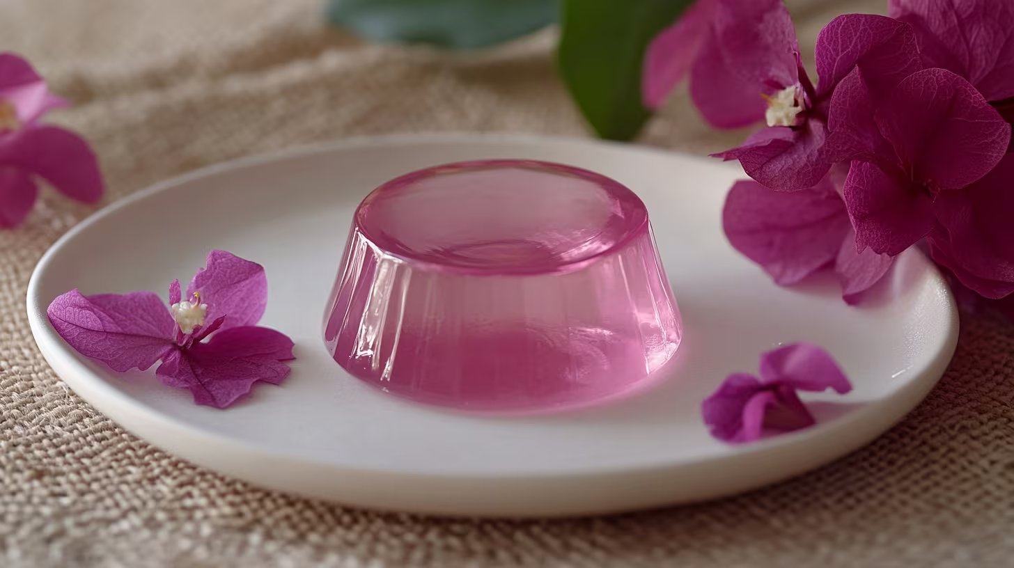 Refrescante y saludable: así es la gelatina de bugambilia. (Imagen Ilustrativa Infobae)