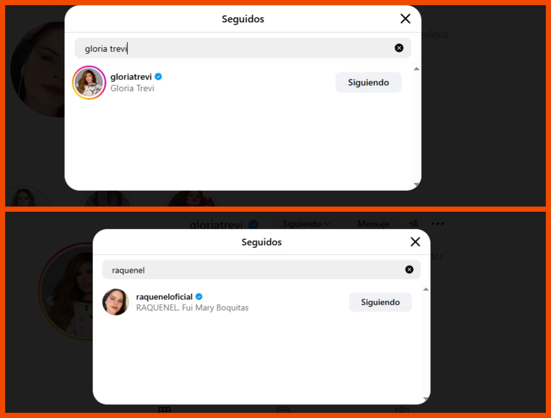Comenzaron a hablar en 2025. (Capturas de pantalla/Instagram)