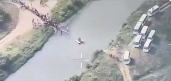 Autoridades indicaron que las personas detectadas en el sector de Santa Cecilia se dispersaron tras la intervención institucional mientras avanzaban las votaciones legislativas en Colombia- crédito @MinDefensa/X