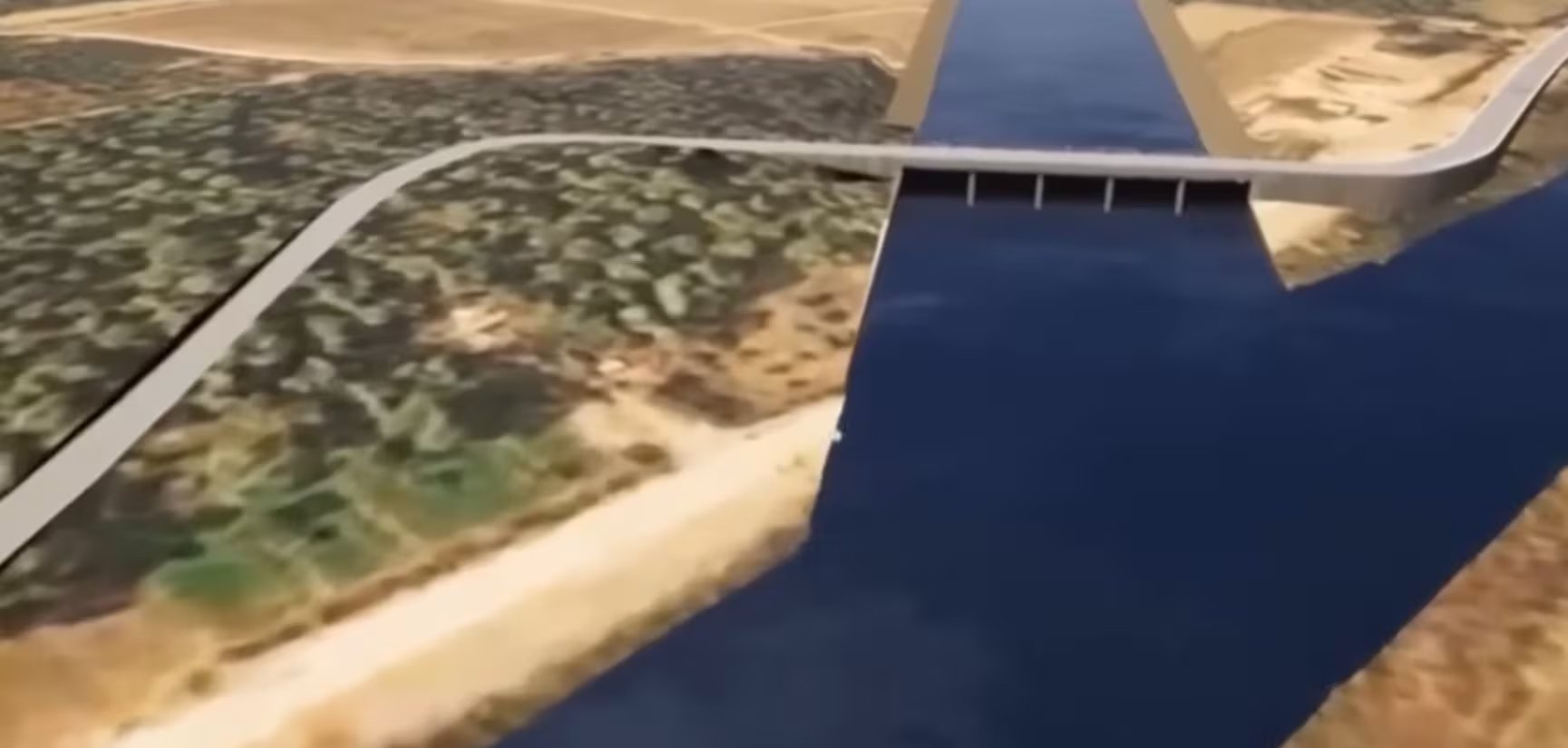 La propuesta integra el tratamiento avanzado de aguas residuales, la creación de espacios recreativos y la mejora ambiental, formando parte de una estrategia nacional orientada al desarrollo de ciudades inteligentes. (Captura de video)