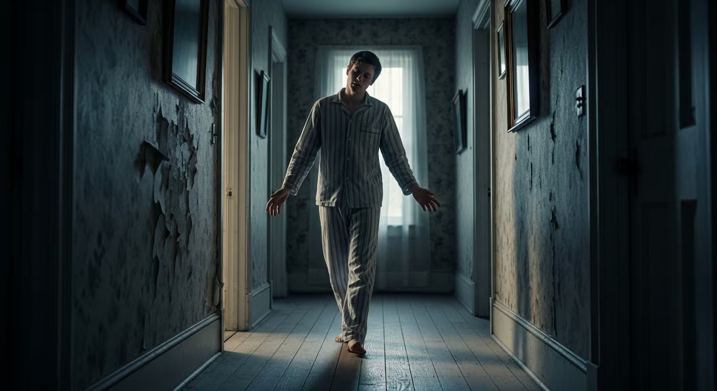 La somniloquia en adultos puede asociarse a síntomas como ronquidos, fatiga diurna y despertares frecuentes, alertando sobre posibles trastornos subyacentes como la apnea del sueño (Imagen Ilustrativa Infobae)