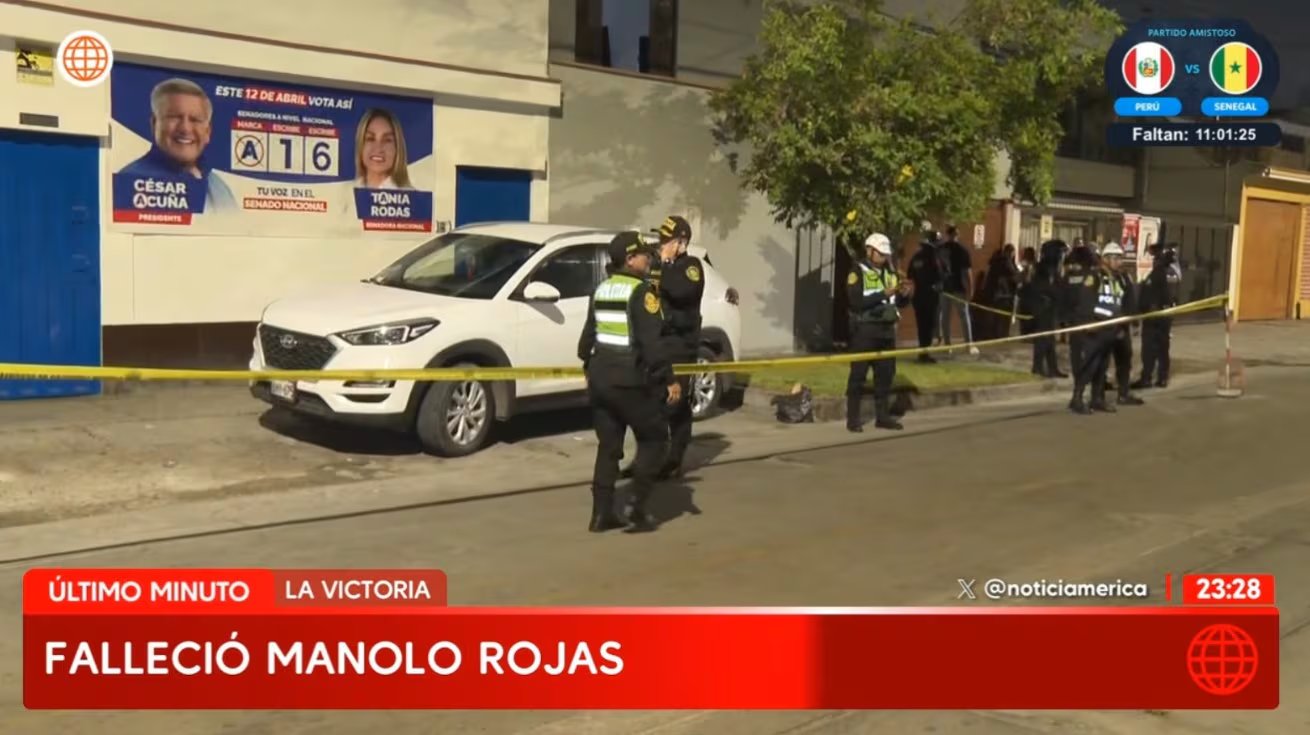 Manolo Rojas y su inquietante historia de “las ánimas” en su último programa. Captura: Los Chistosos.