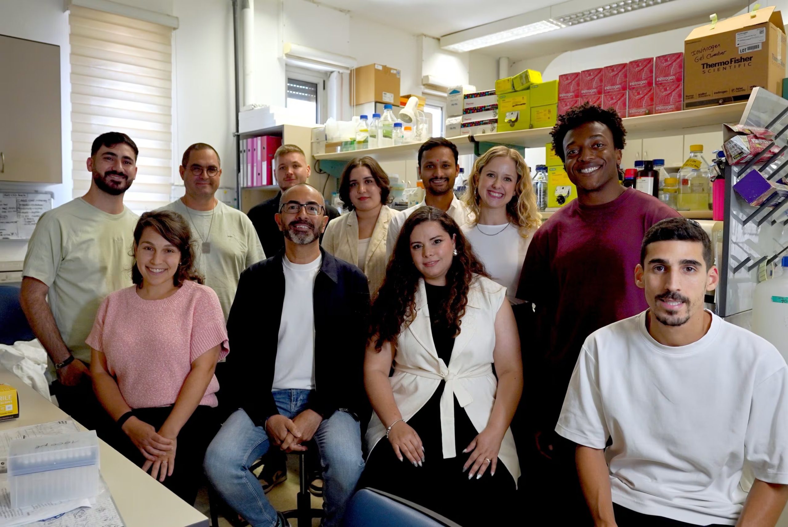 Equipo de investigación de la Universidad Hebrea de Jerusalén. Crédito Toma Barnea