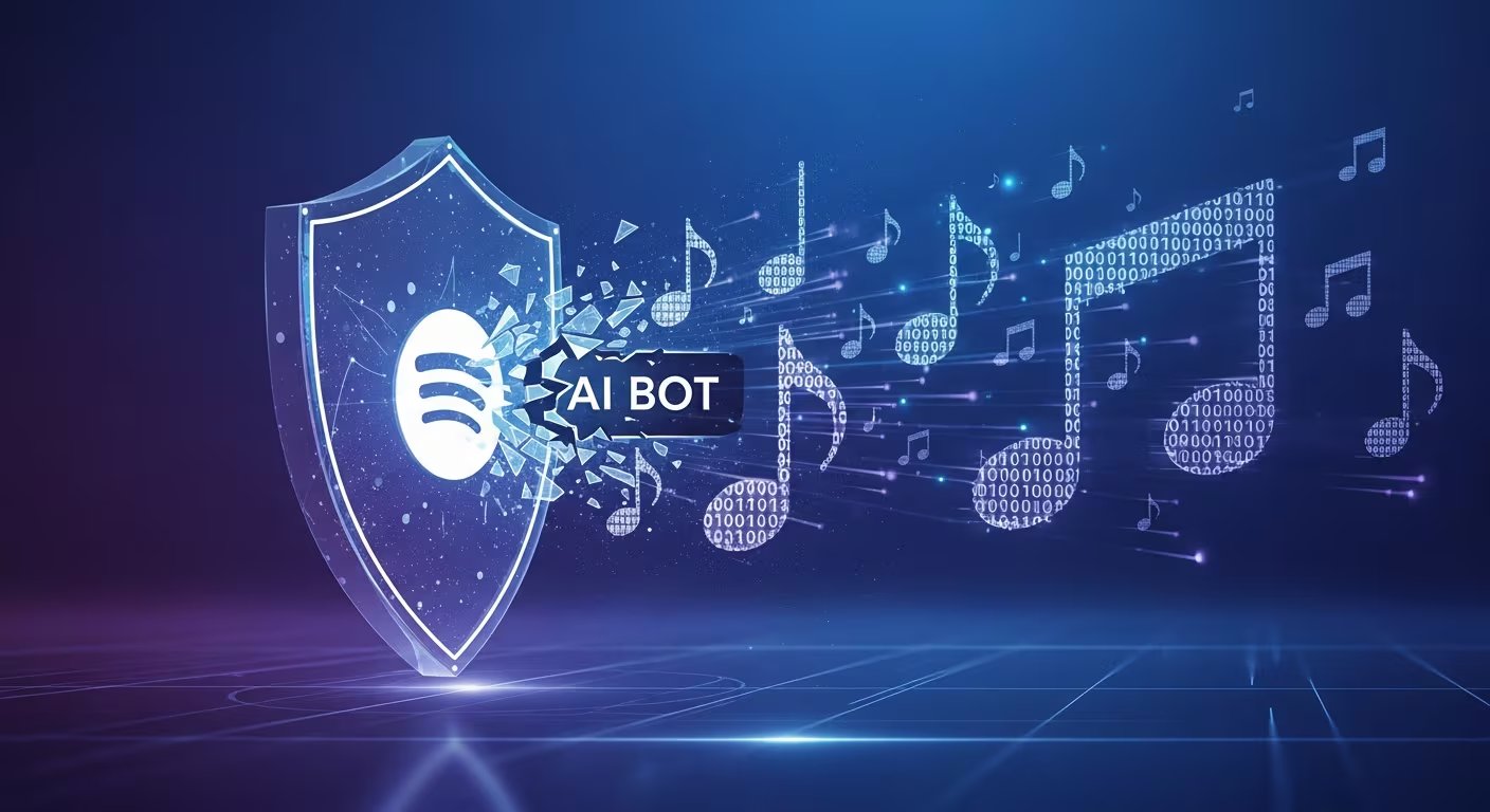 Hombre usó la IA para crear música y romper el sistema económico de los streaming de música. (Imagen Ilustrativa Infobae)