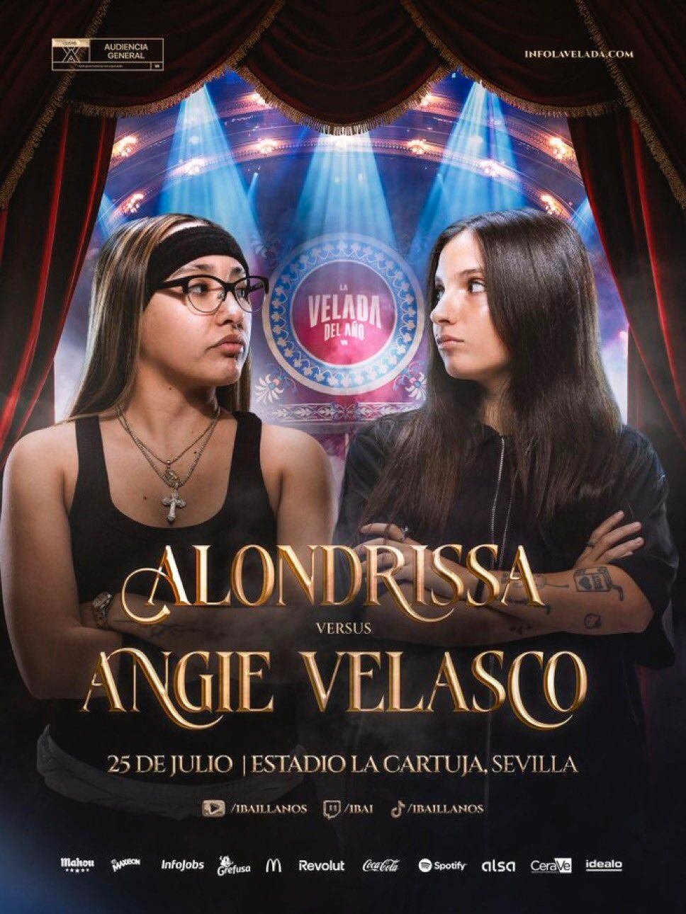 Alondrissa vs Angie Velasco La Velada del Año 6 (Ibai)