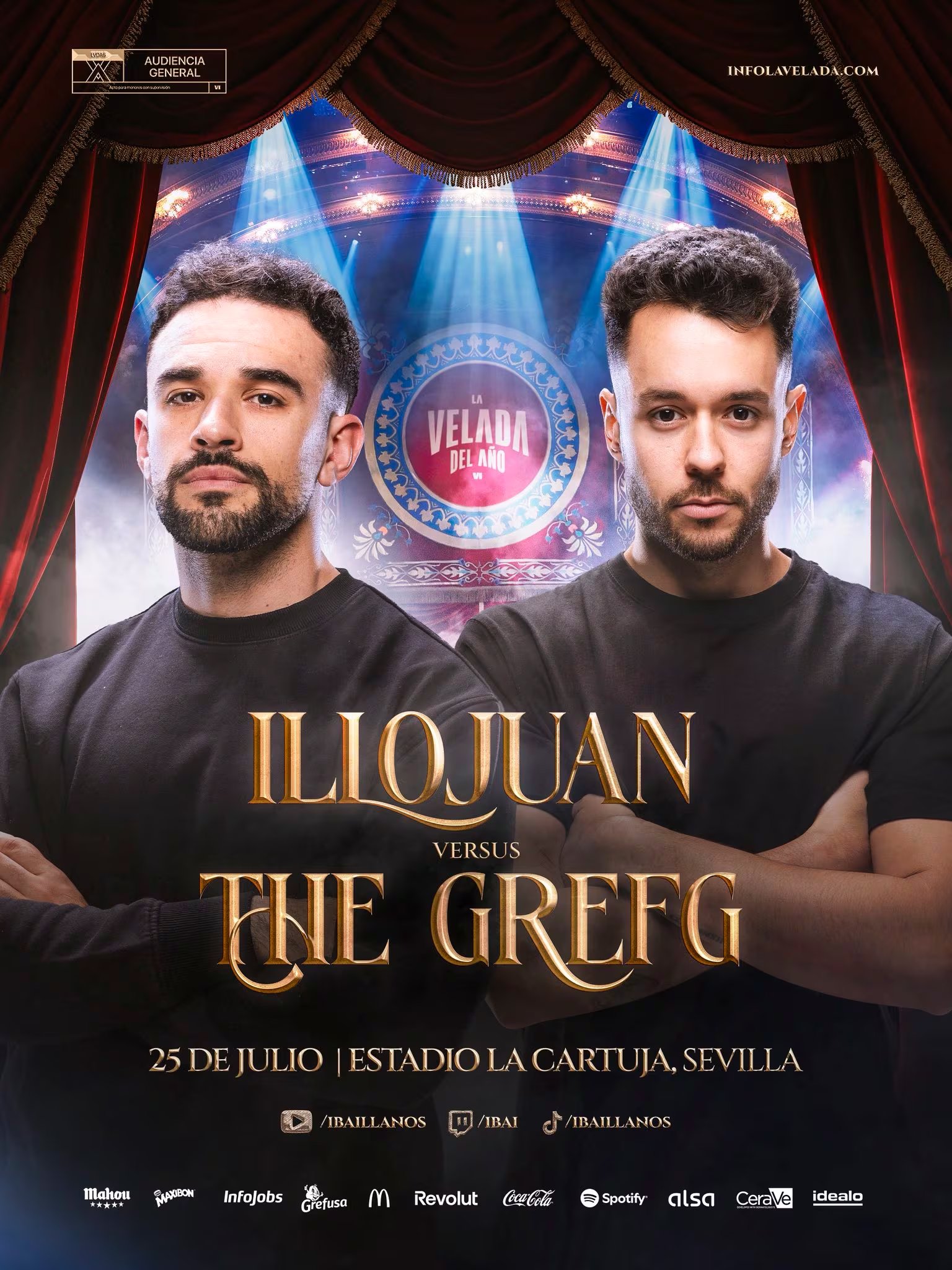 IlloJuan vs TheGrefg en la Velada del Año VI (Ibai)