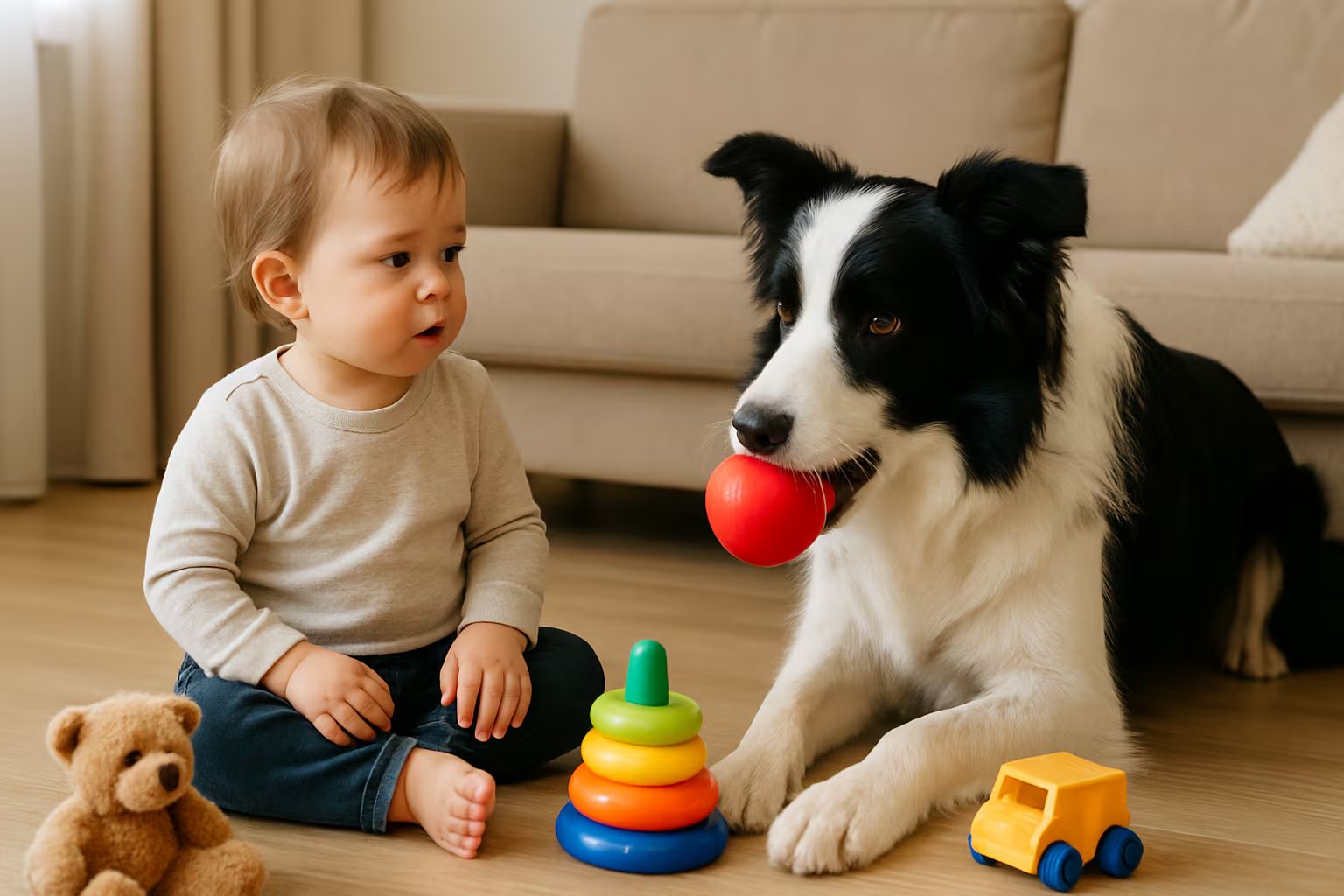 Un estudio canadiense confirma que convivir con perros desde la infancia reduce el riesgo de asma en niños pequeños (Imagen Ilustrativa Infobae)