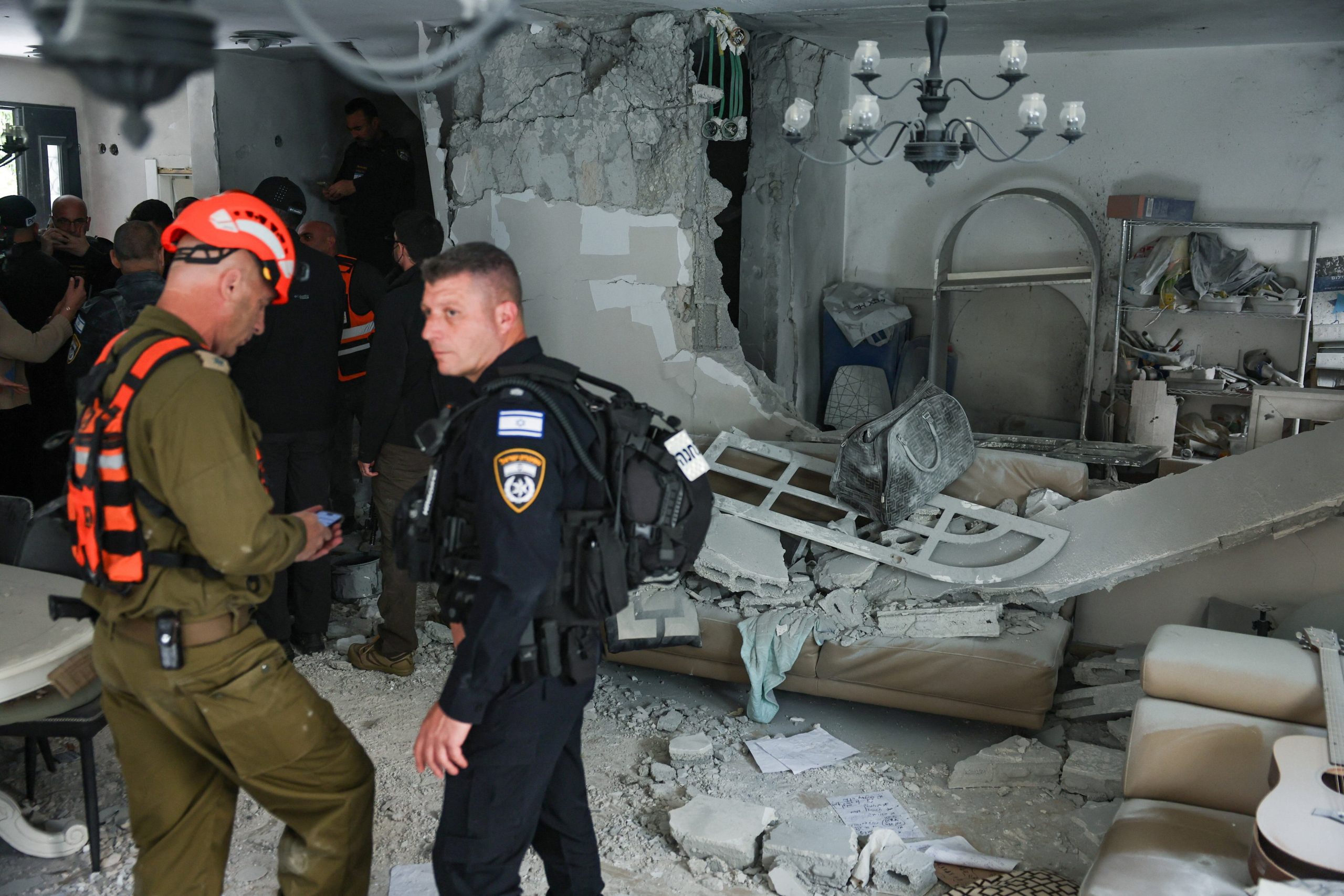 Un proyectil iraní destruyó una guardería en la ciudad de Rishon Lezion (Reuters)