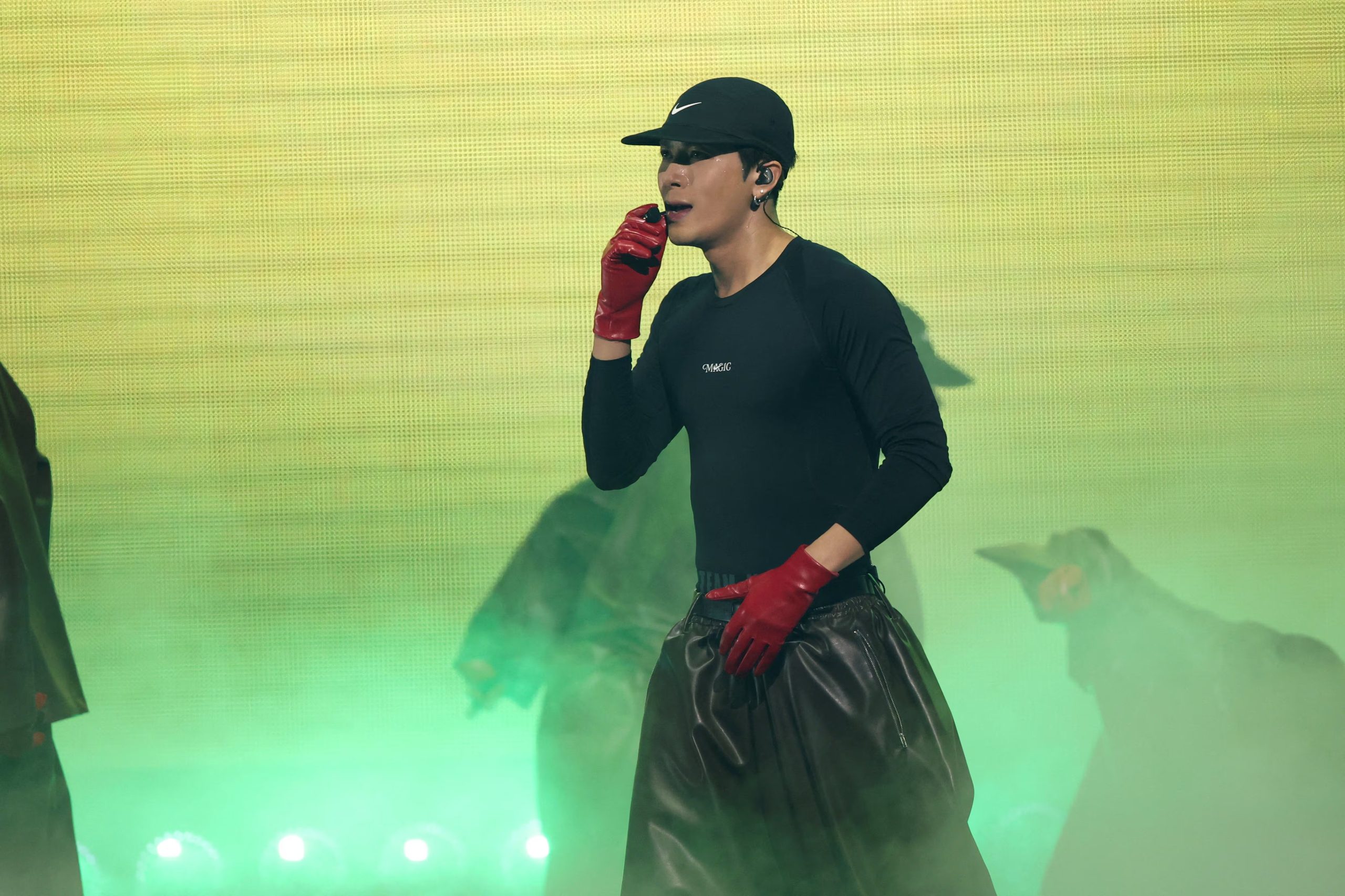 Jackson Wang en diciembre de 2025. REUTERS/Mario Anzuoni