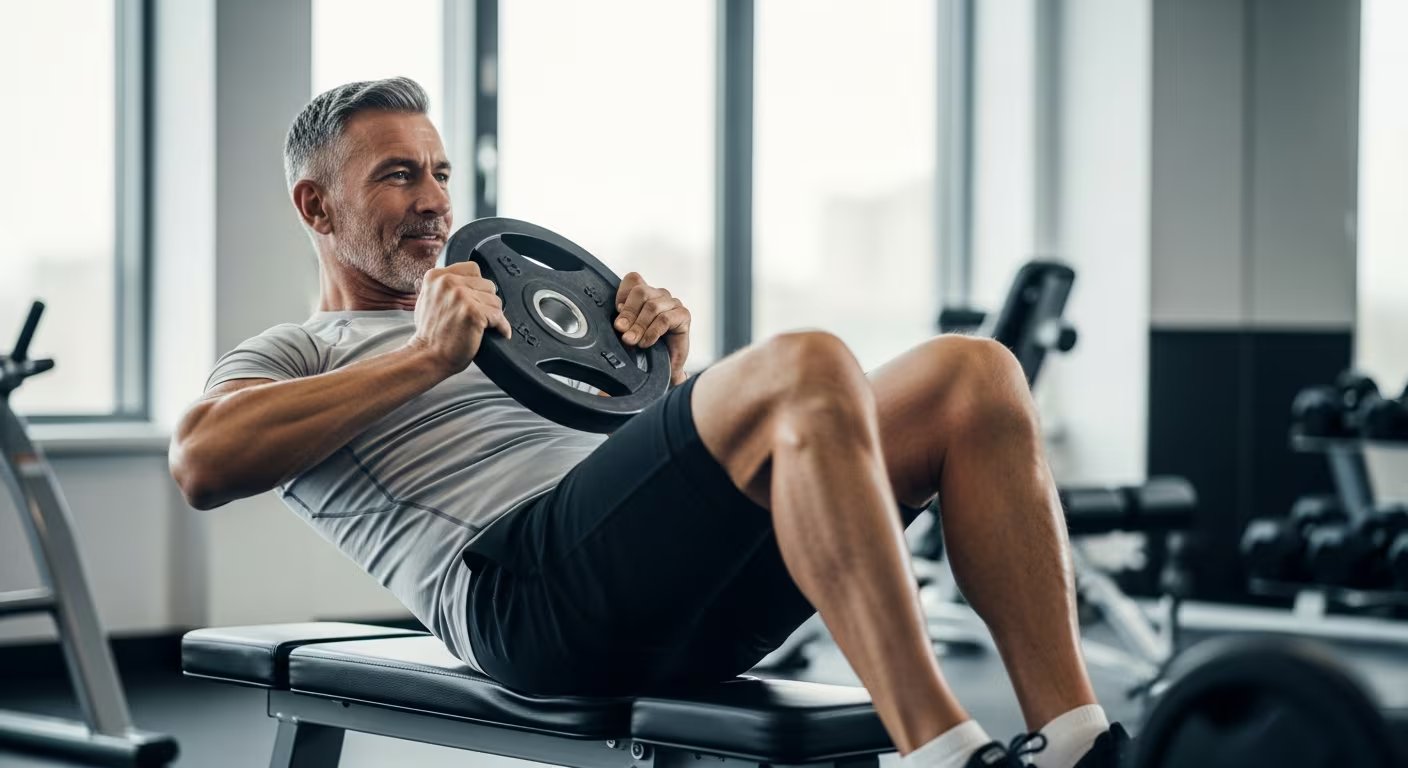 El entrenamiento de fuerza tiene un impacto en el equilibrio general del organismo. (Imagen Ilustrativa Infobae)