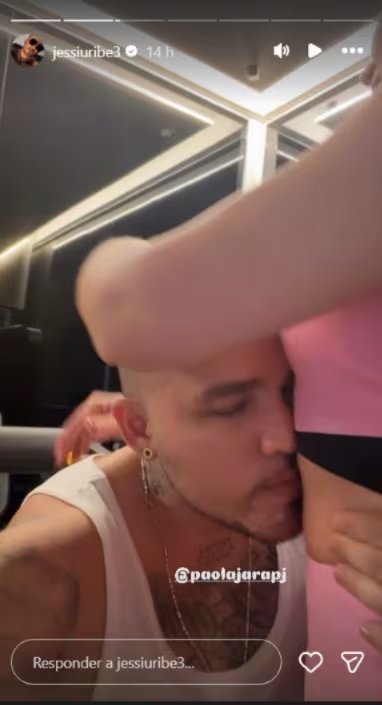 Un gesto de Jessi Uribe desata rumores de un posible segundo embarazo de Paola Jara - crédito @jessiuribe3/ Instagram
