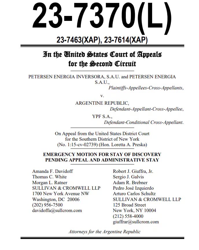 Carátula de la presentación de anoche