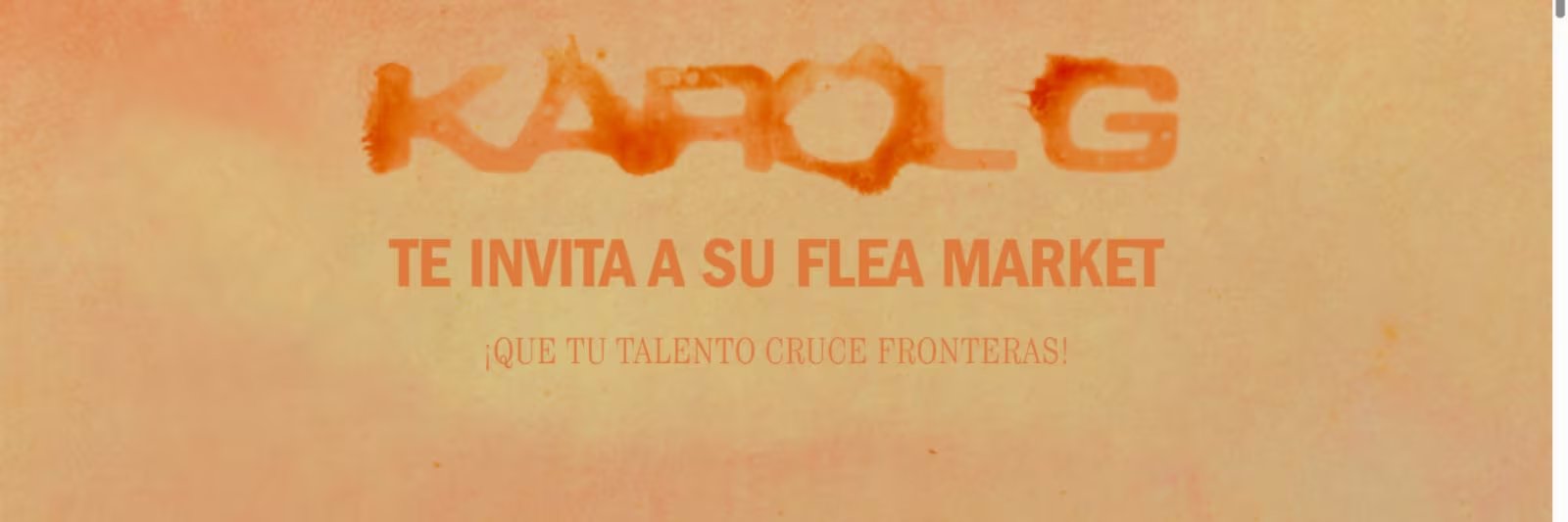 Karol G habilitará un espacio para marcas y diseñadores latinoamericanos durante sus presentaciones en Coachella 2026 - crédito captura de pantalla fleamarketbybr.com