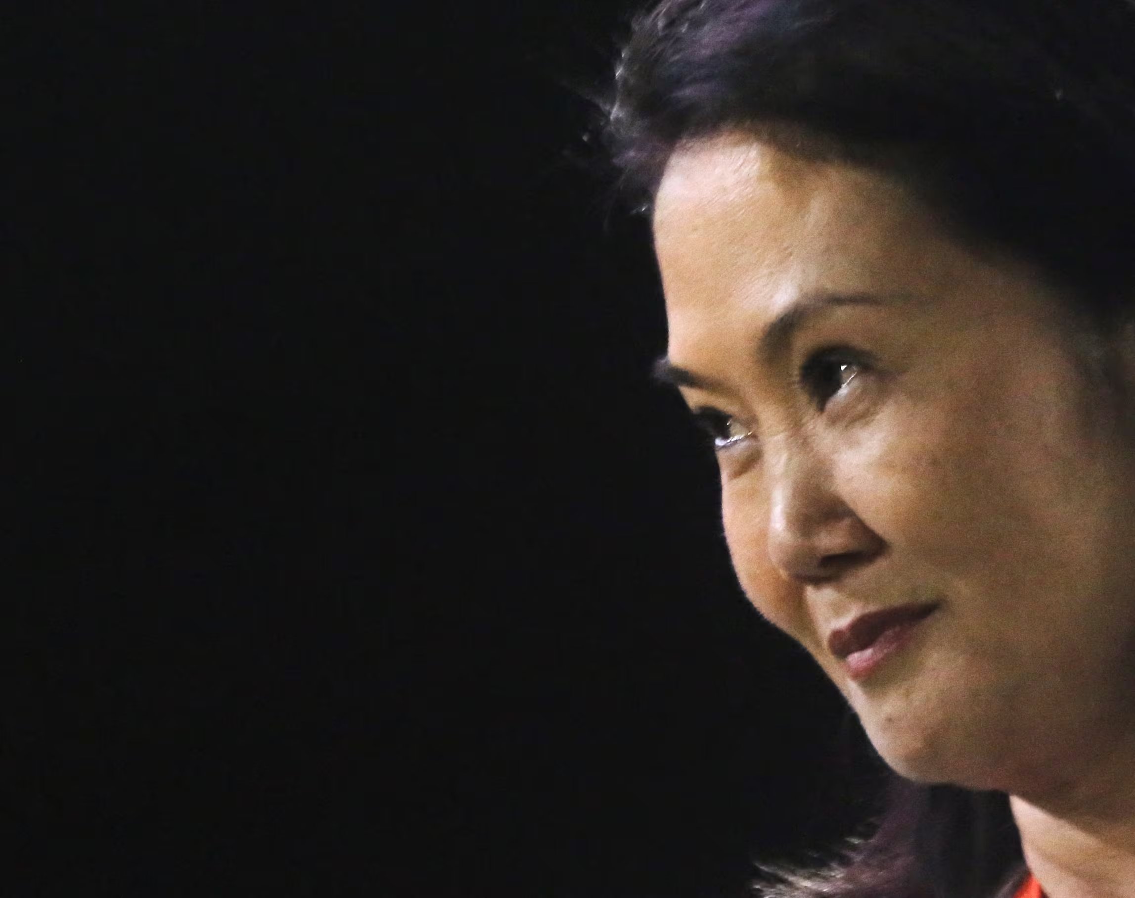 FOTO DE ARCHIVO-Keiko Fujimori, líder del partido político Fuerza Popular escucha mientras anuncia la lista de candidatos al Congreso del partido en Lima, Perú. 5 de febrero de 2026. REUTERS/Gerardo Marín