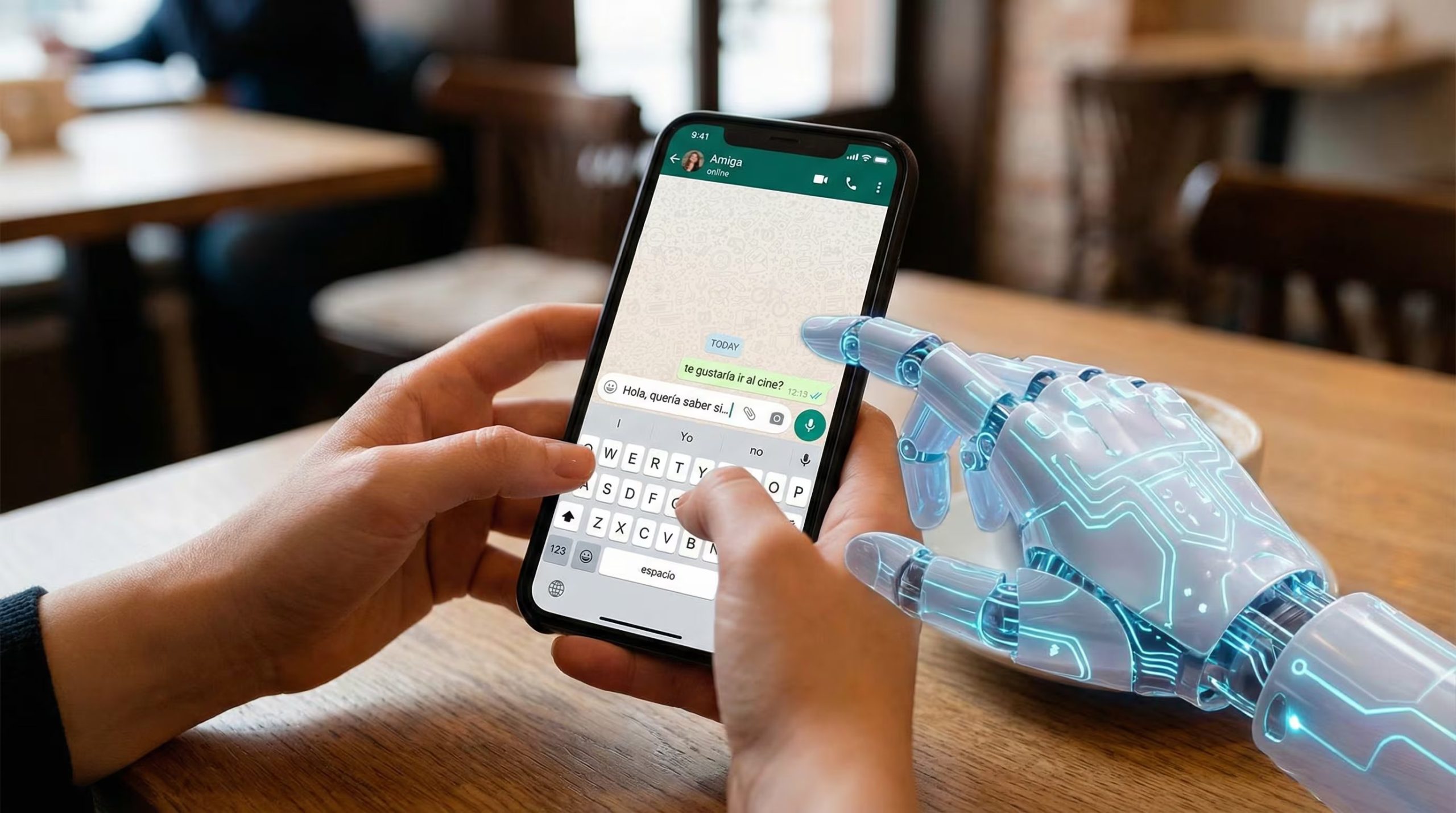 A través del ícono de lápiz con destellos en el menú de stickers, los usuarios pueden acceder a las sugerencias de IA y personalizarlas a su estilo. (Imagen Ilustrativa Infobae)