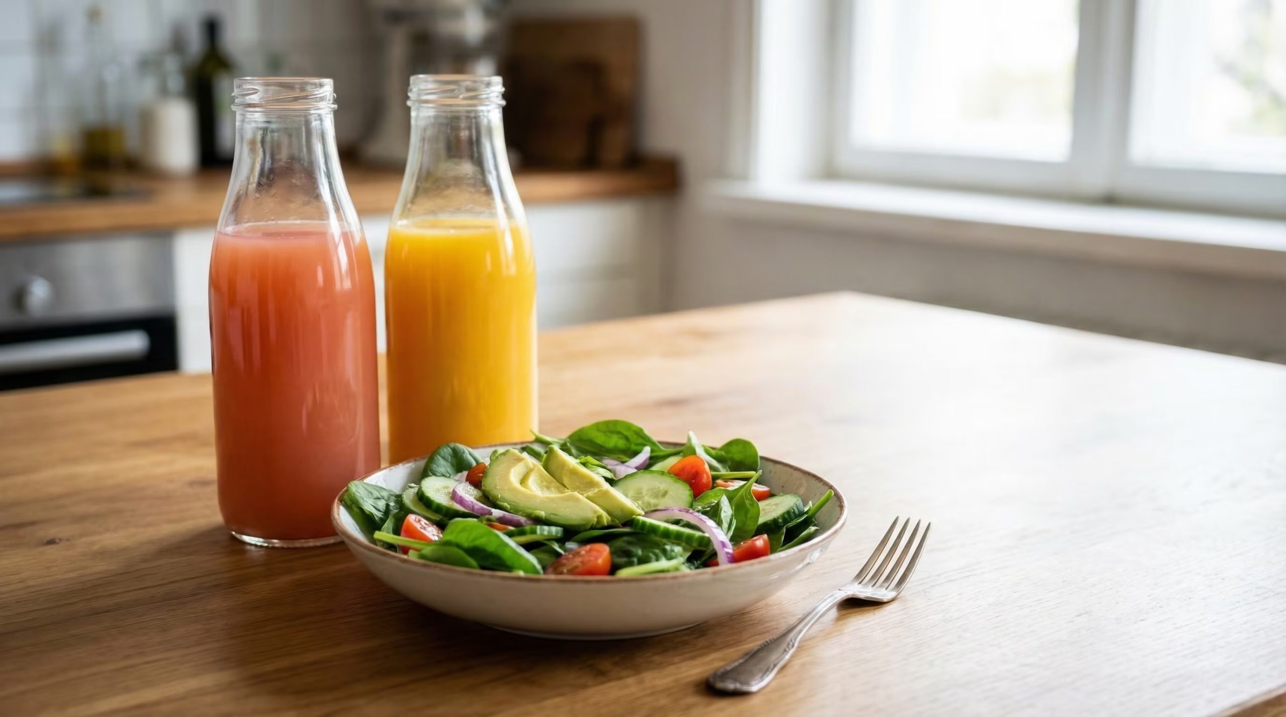 Consumir bebidas ricas en vitamina C, como jugo de naranja, potencia la absorción de hierro no hemo de fuentes vegetales (Imagen Ilustrativa Infobae)